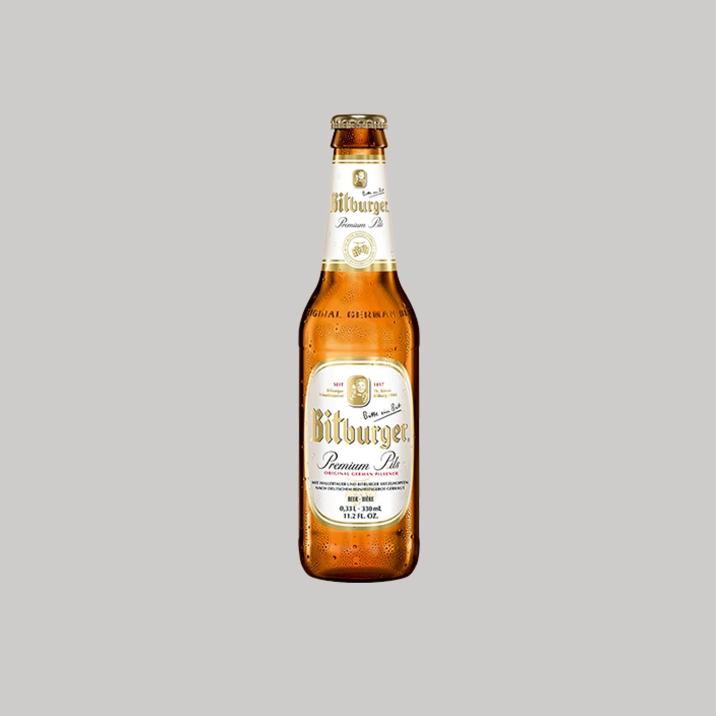 Bitburger Pilsner Bottle 330ml 4.8% - Time2Drink