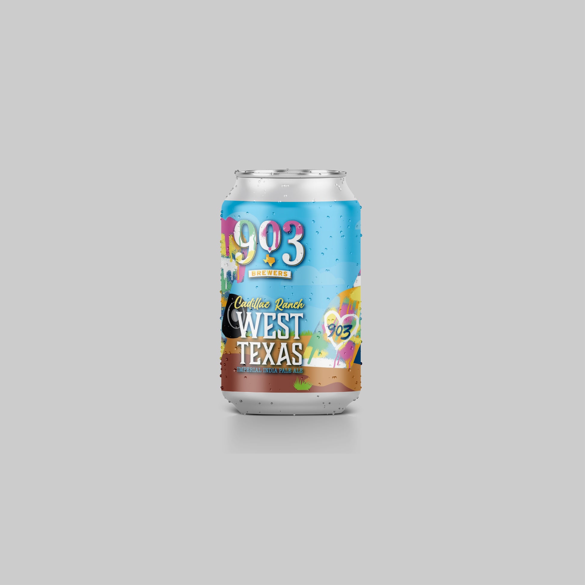 903 Brewers Cadillac Ranch West Texas Imperial IPA Can 355ml 9.0% - Time2Drink