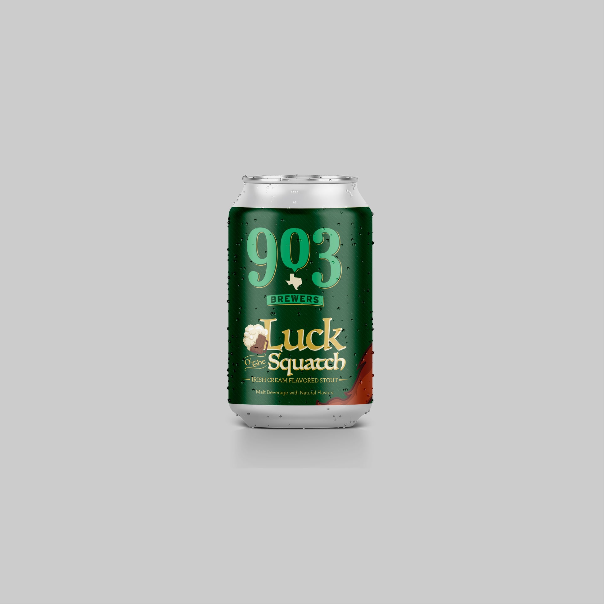 903 Brewers Luck O' The Squatch Flavored Stout Can 355ml 11.0% - Time2Drink