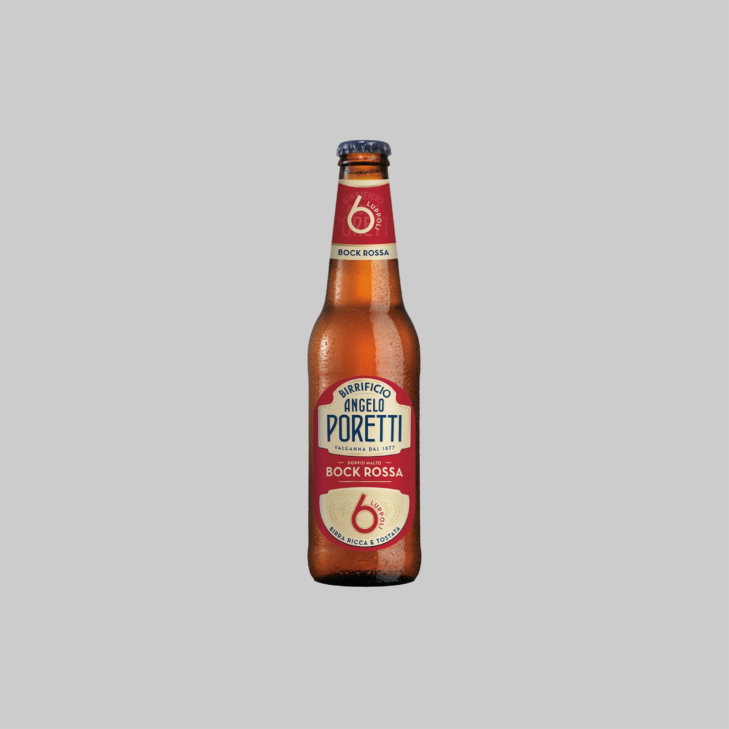 Birrificio Angelo Poretti 6 Luppoli Bock Rossa Bottle 330ml 7.0% - Time2Drink