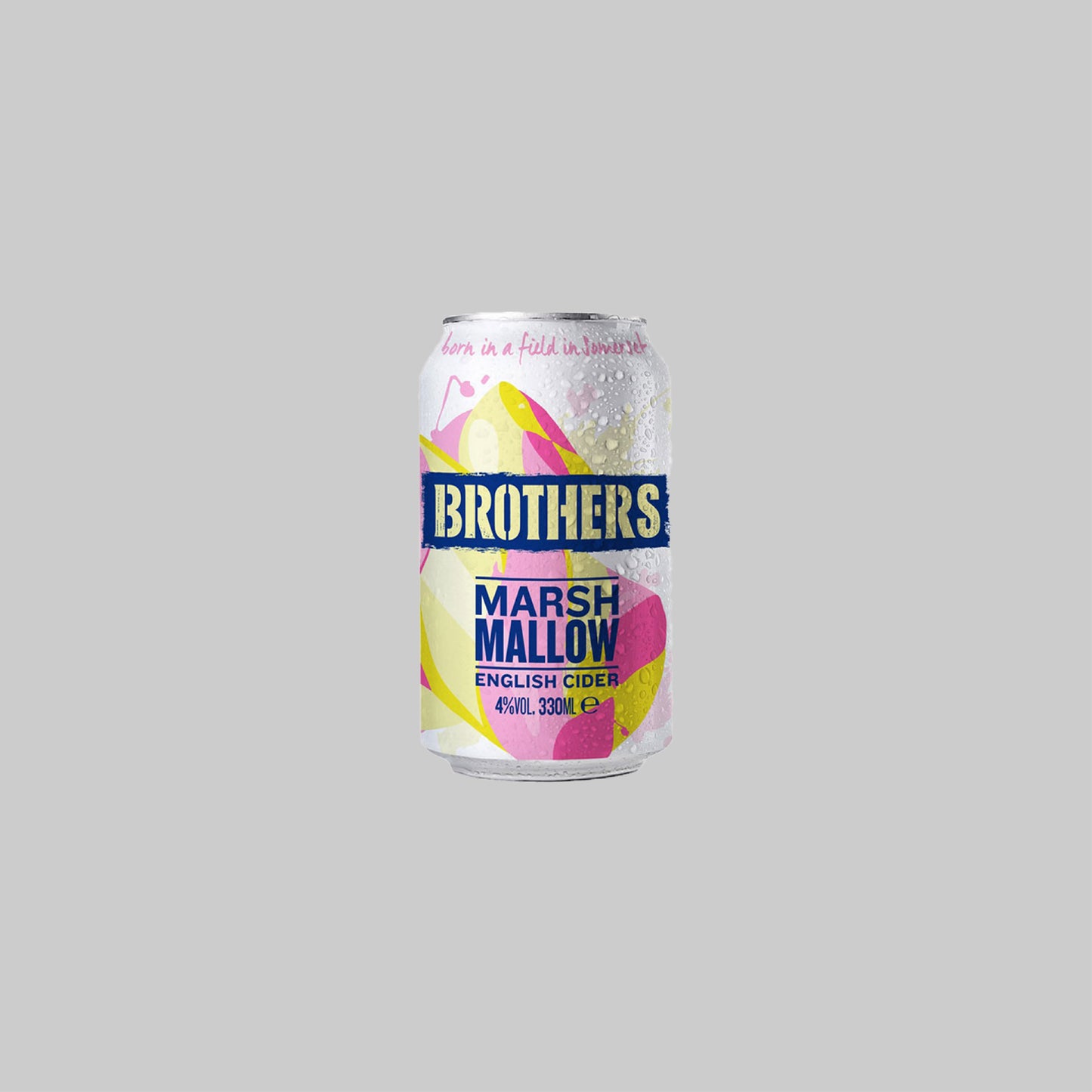 Brothers English Cider Marsh Mallow Can – 25x330ml (4.0%) - Time2Drink