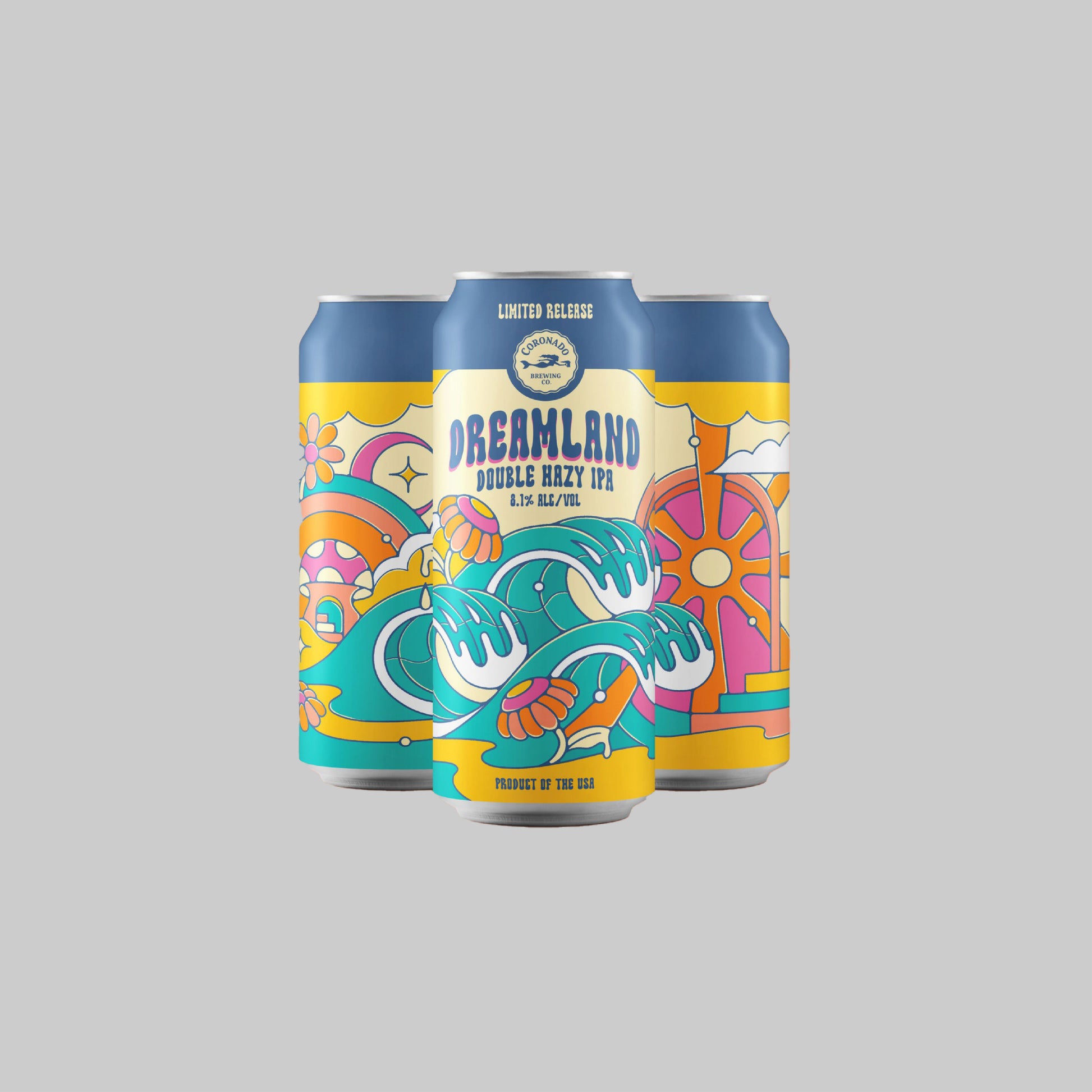 Coronado Dreamland Hazy IPA Can 473ml 8.1% | Time2Drink