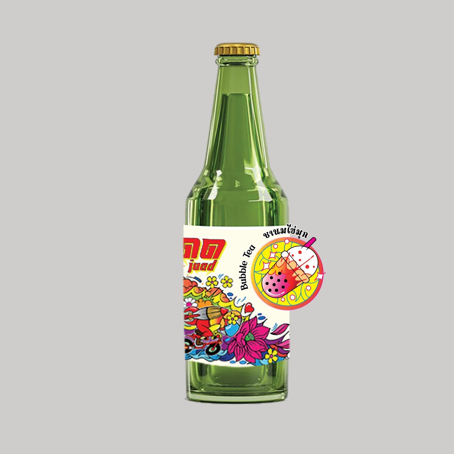 E-Sann Soju Juad Bubble Tea Bottle 360ml 12.0% - Time2Drink