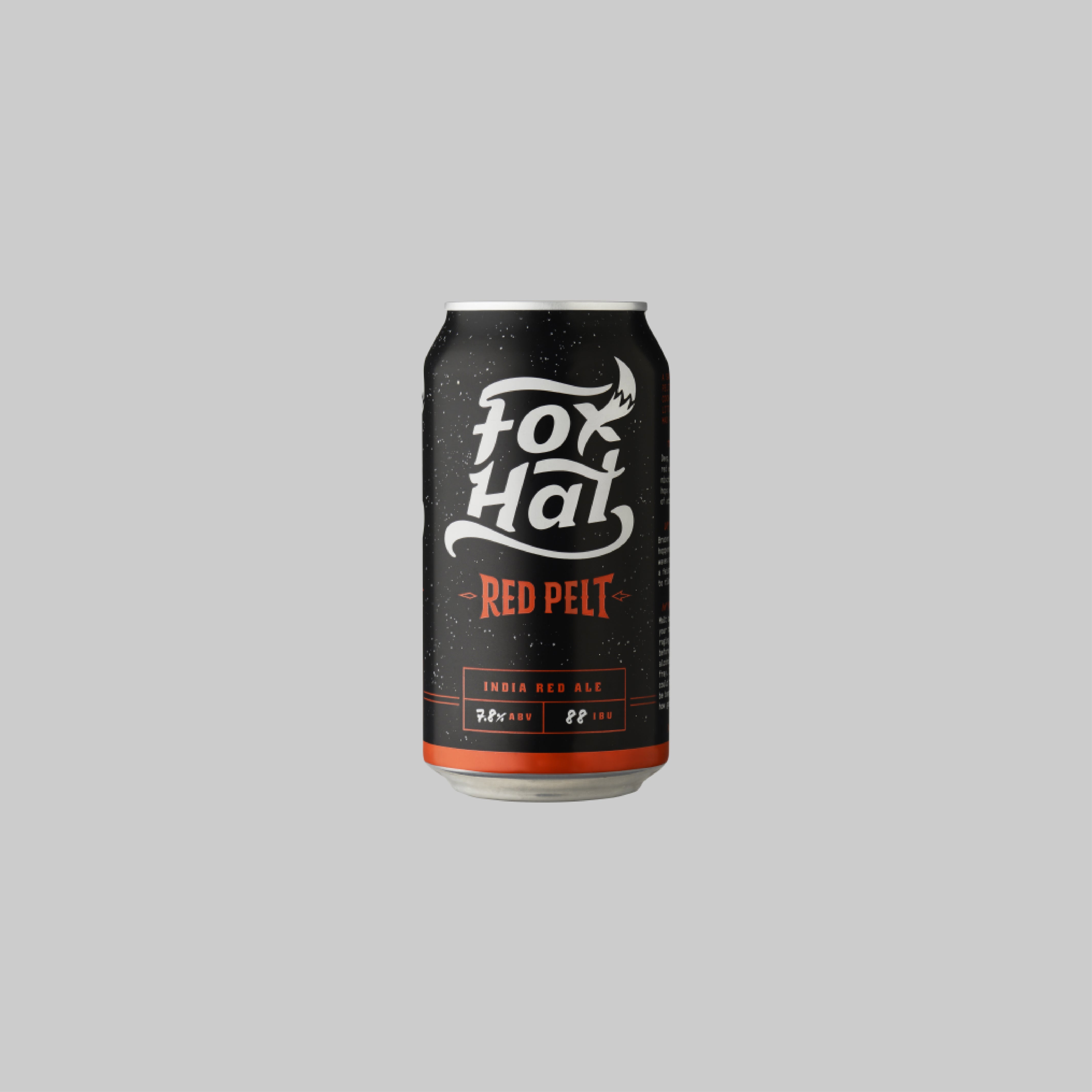 Fox Hat Red Pelt India Red Ale Can 375ml Time2Drink