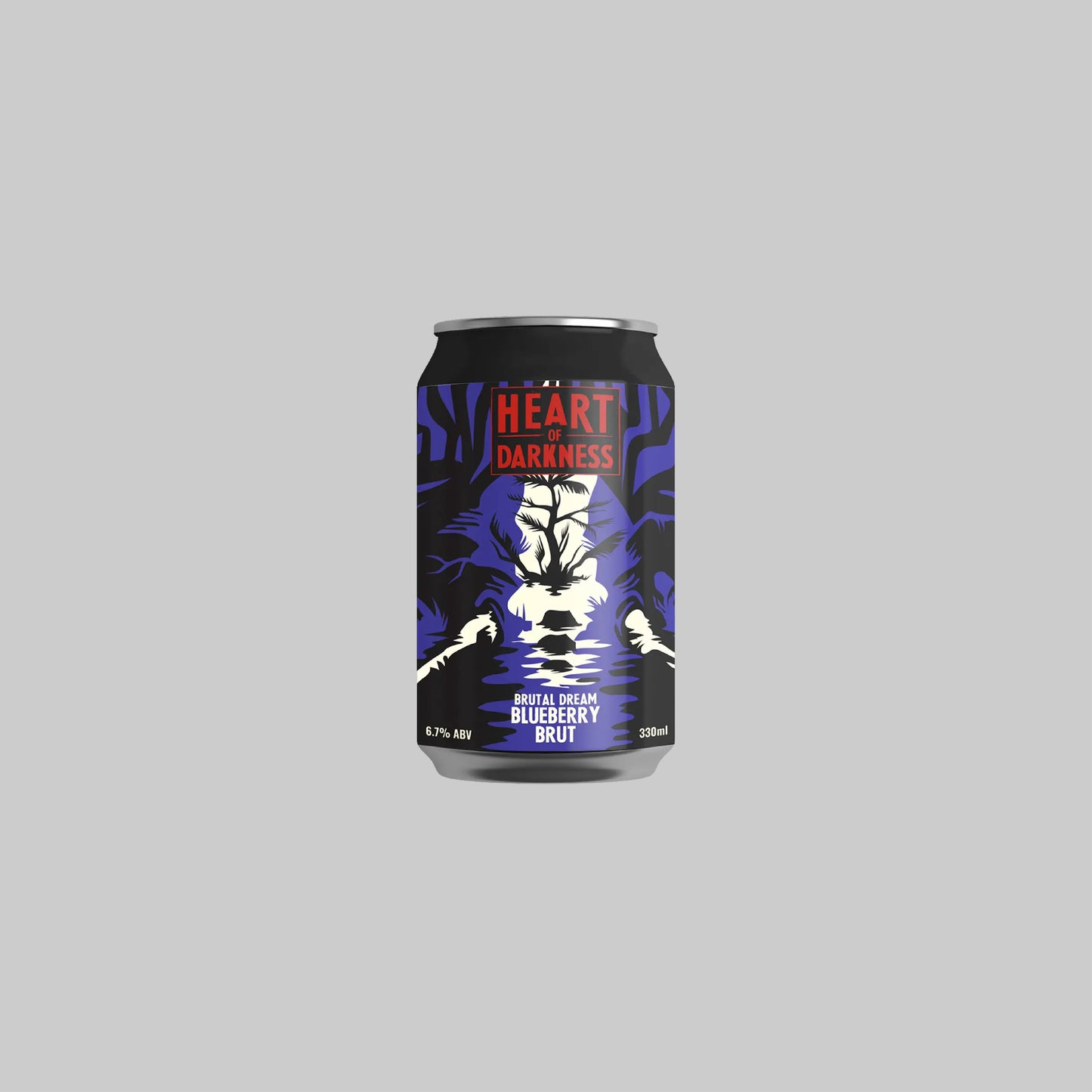 Heart Of Darkness Brutal Dream Blueburry Brut Can 330ml 6.7% - Time2Drink