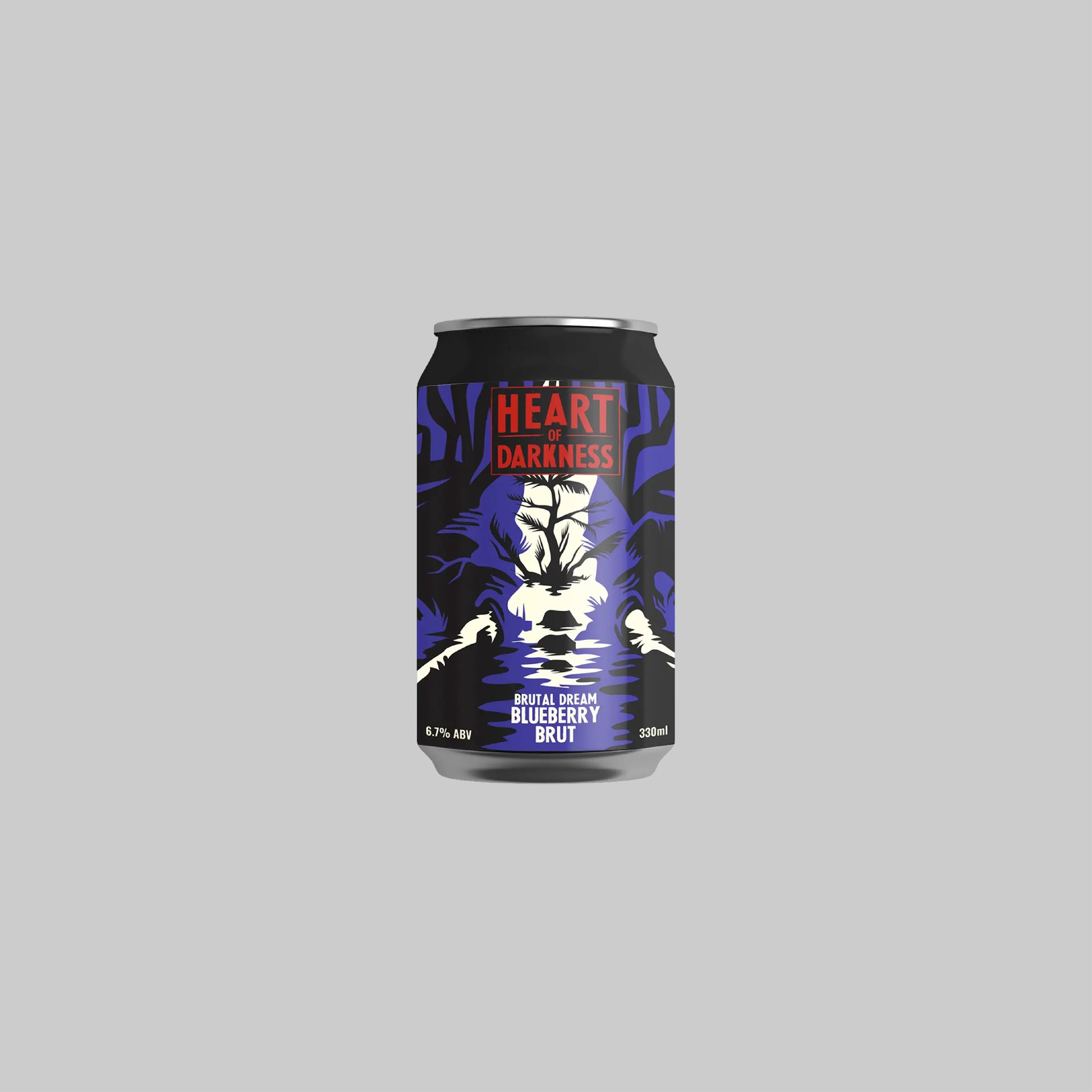 Heart Of Darkness Brutal Dream Blueburry Brut Can 330ml 6.7% - Time2Drink