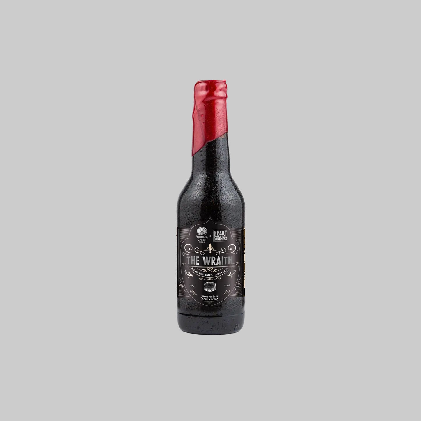 Heart Of Darkness Yakima Chief x HOD The Wraith Dry-Hopped Barrel Aged Stout Bottle 330ml 13.0% - Time2Drink