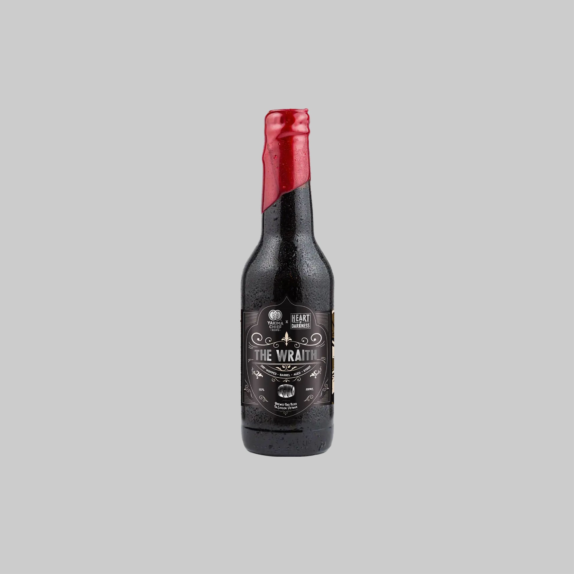 Heart Of Darkness Yakima Chief x HOD The Wraith Dry-Hopped Barrel Aged Stout Bottle 330ml 13.0% - Time2Drink
