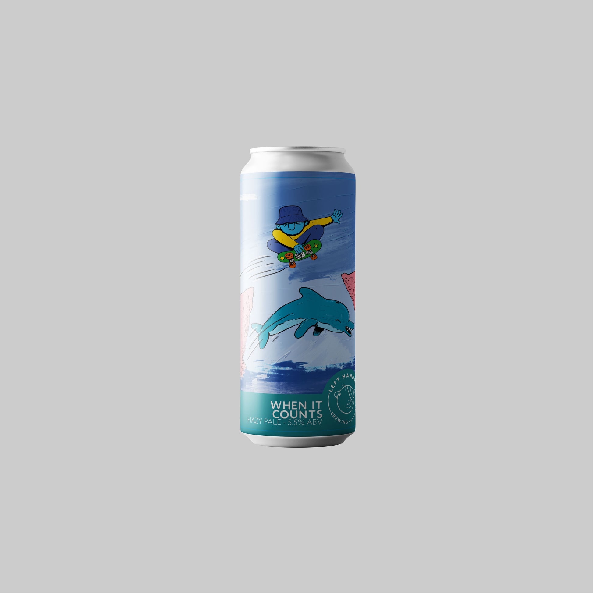 Left Handed Giant When It Counts Hazy Pale Can 440ml 5.5% | Time2Drink