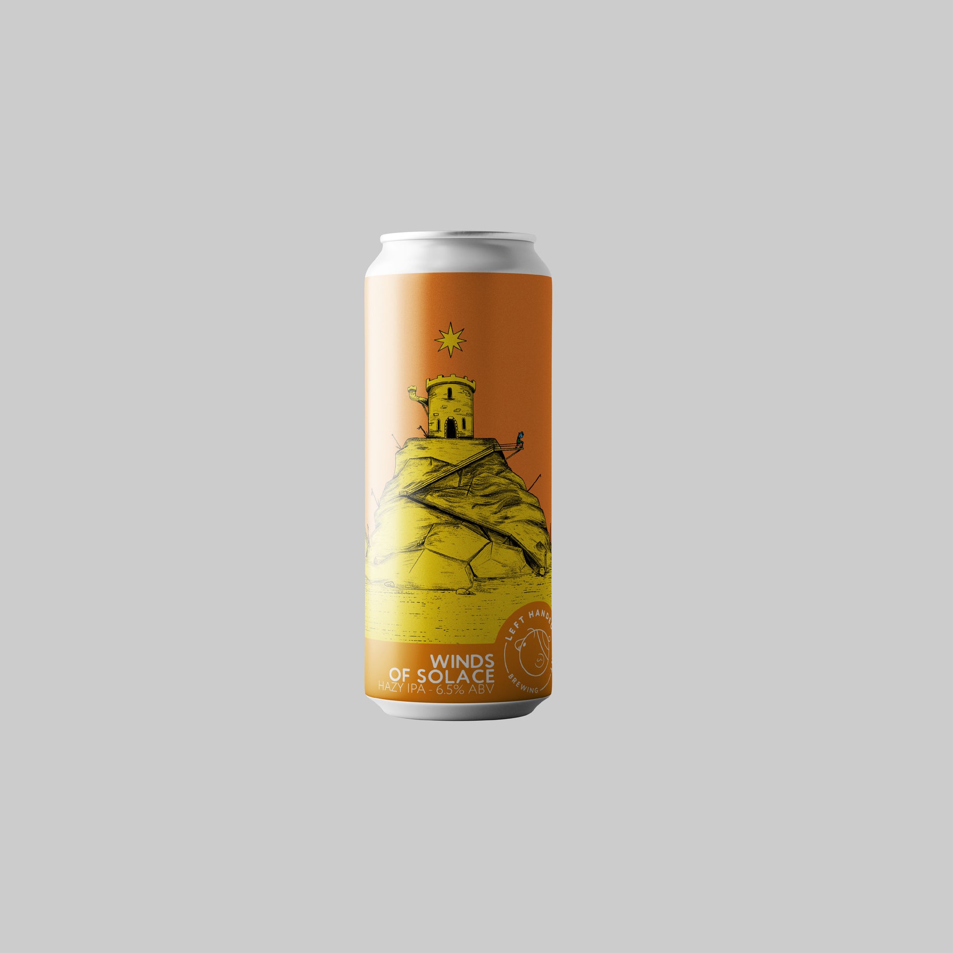 Left Handed Giant Winds Of Solace Hazy IPA Can 440ml 6.5% | Time2Drink