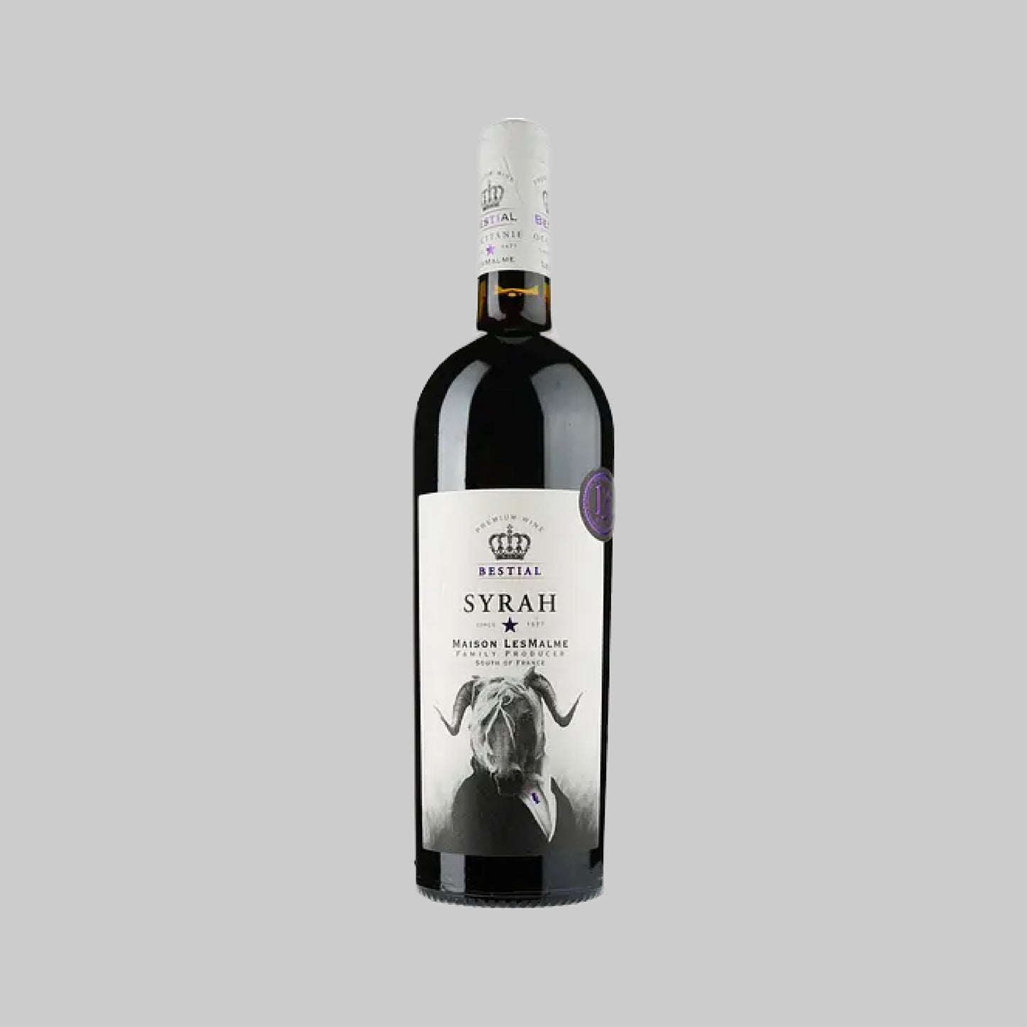 Maison Lesmalme Bestial Syrah IGP Pays d’Oc 2021 750ml 13.5% | Time2Drink