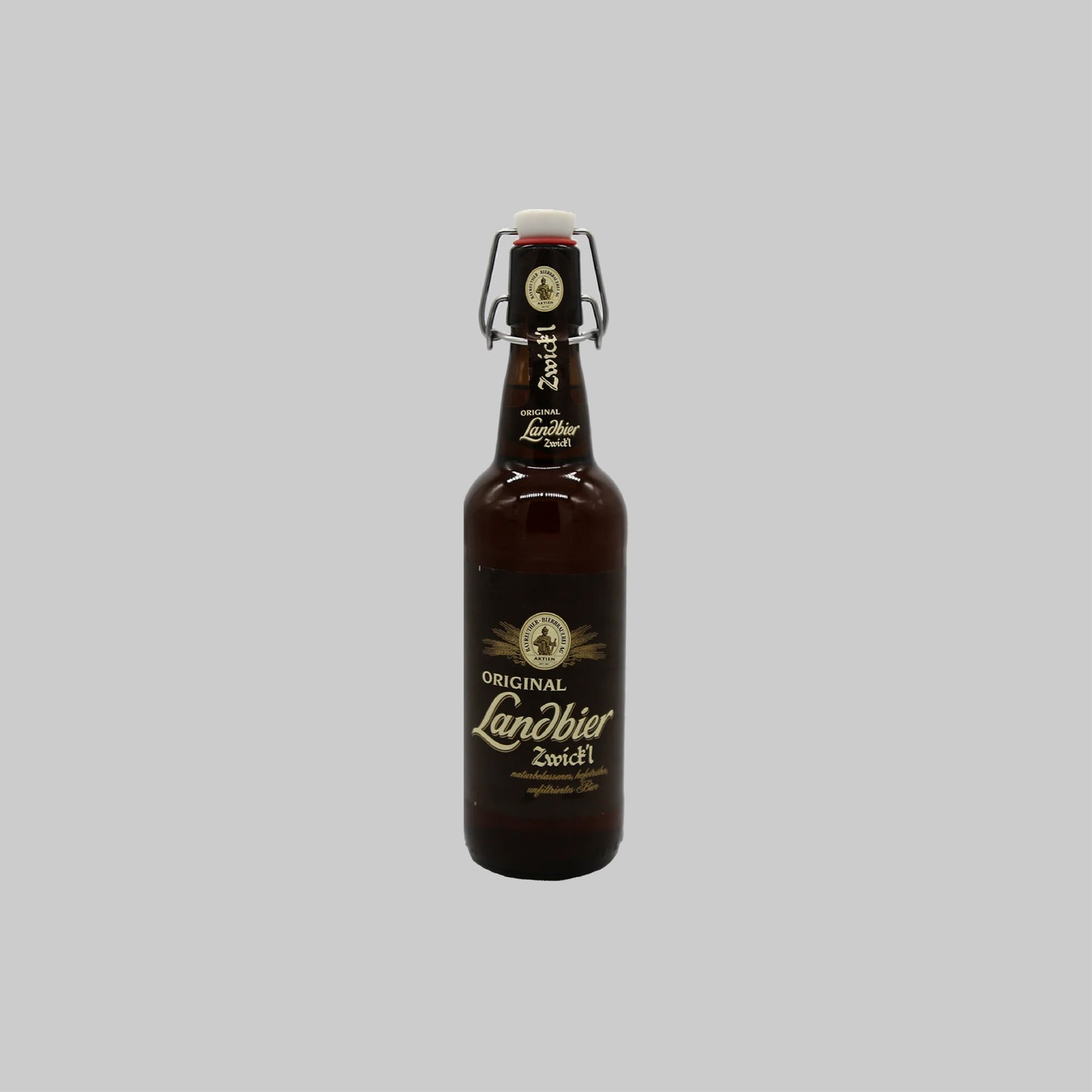 Original Landbier Zwick'l Kellerbier Bottle 500ml 5.3% - Time2Drink