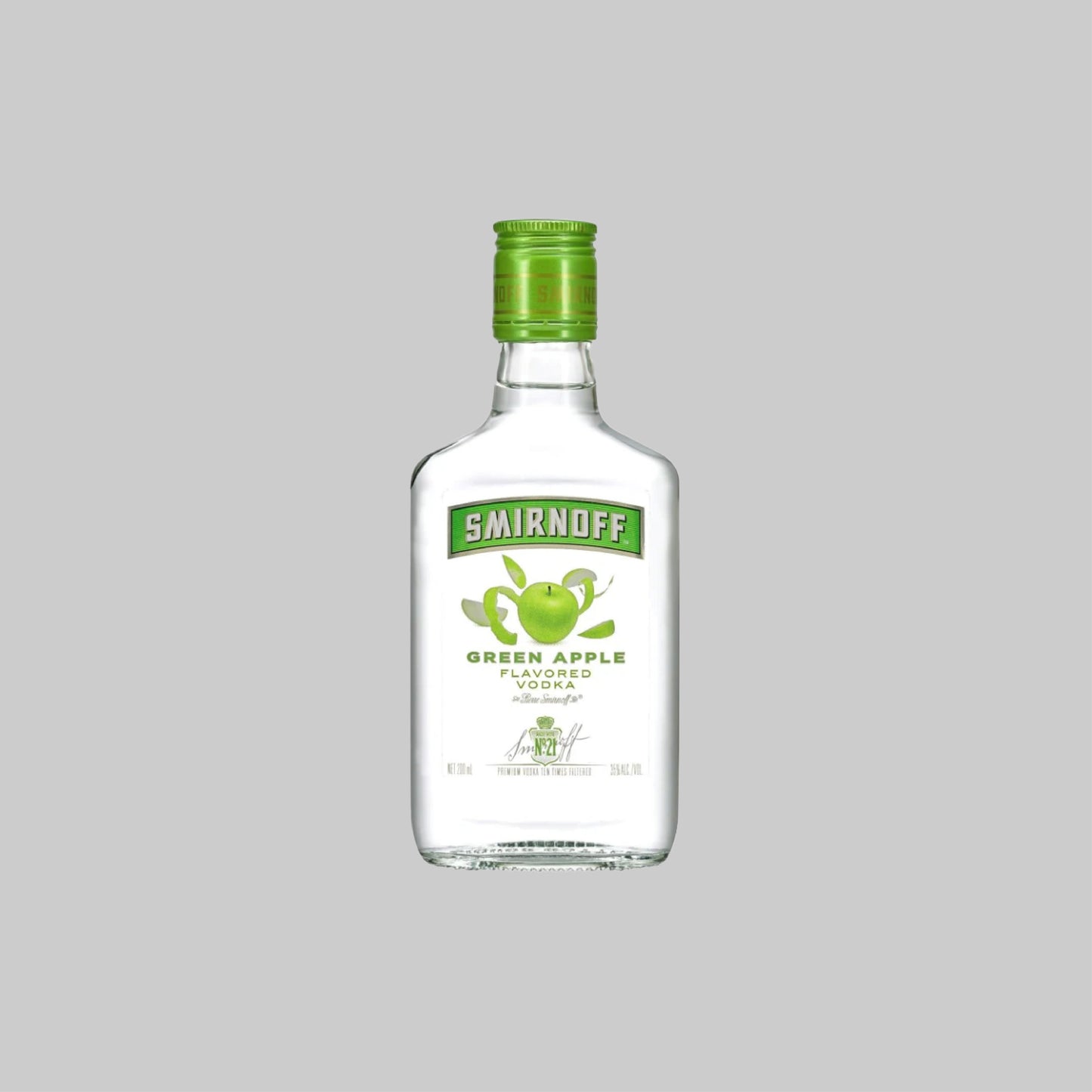 Smirnoff Vodka Green Apple 200ml 35.0%