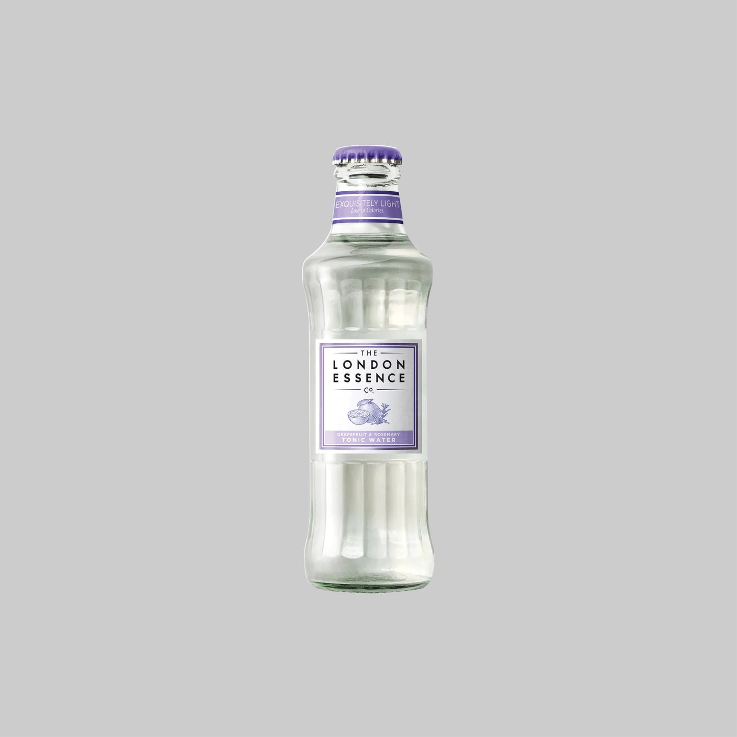 The London Essence Grapefruit & Rosematy Tonic Water Bottle 200ml 0.0% - Time2Drink