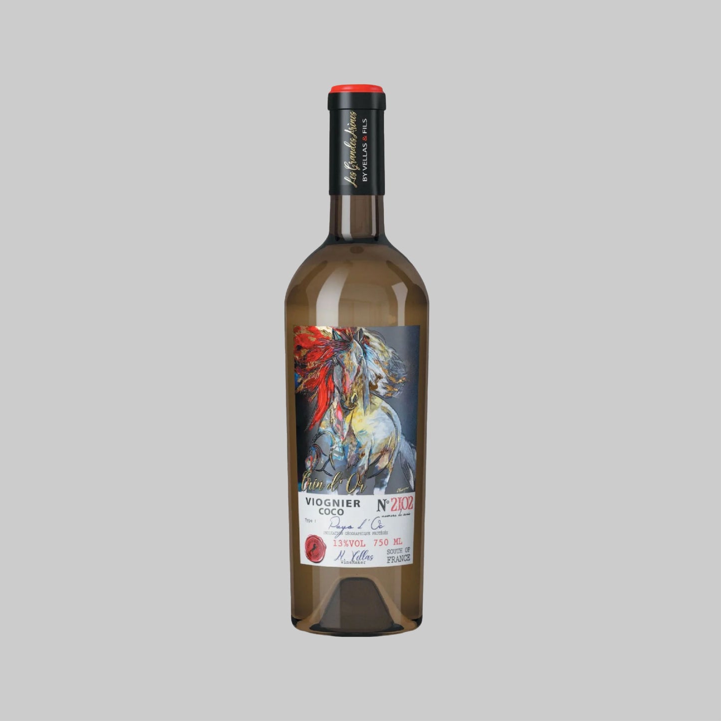 Vignobles Vellas Crin d’Or Viognier Coco IGP Pays d’Oc 2022 750ml 13.0% | Time2Drink