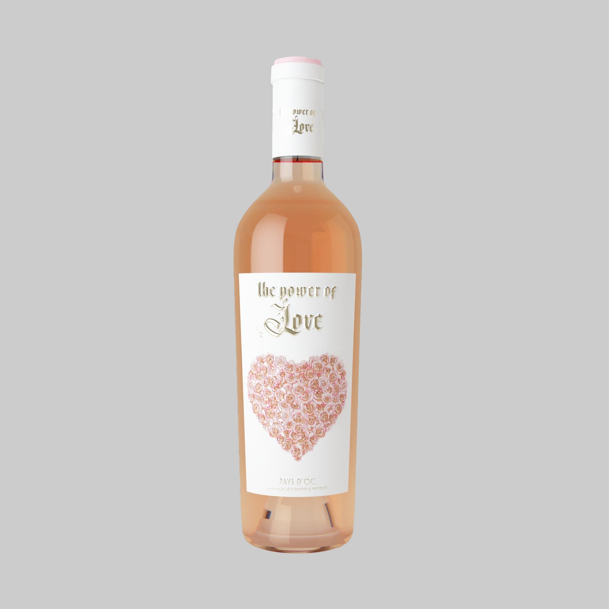 Vignobles Vellas The Power Of Love Pays d'Oc Rosé 2022 750ml 12.5% - Time2Drink