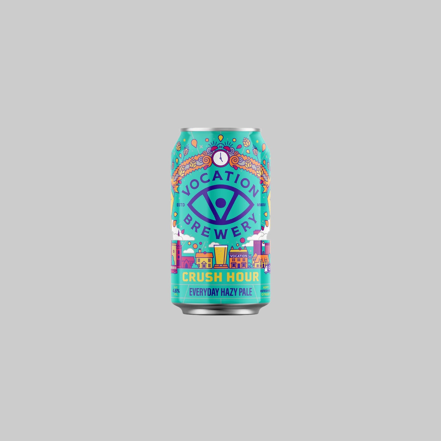 Vocation Crush Hour Hazy Pale Can 330ml 4.6% - Time2Drink