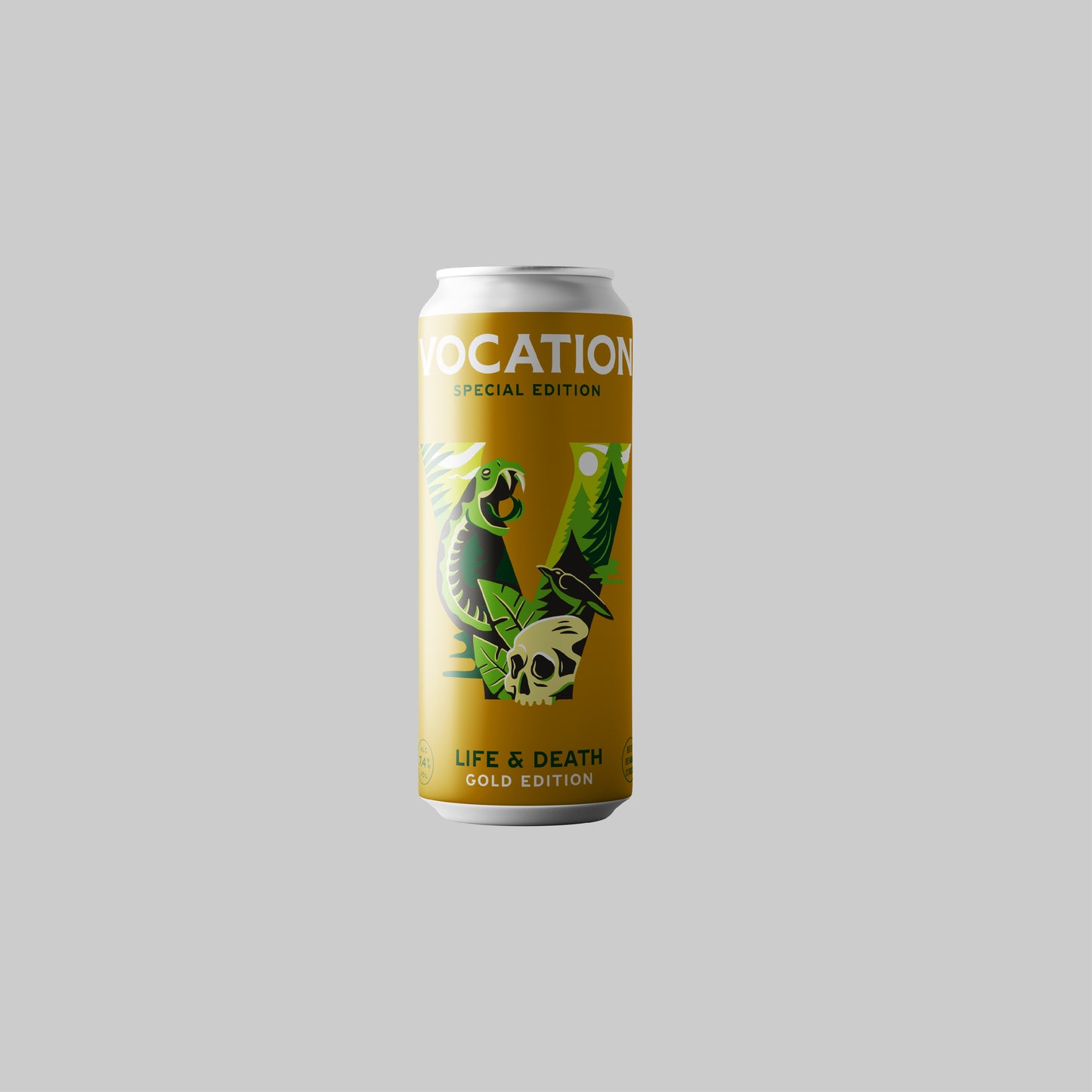 Vocation Life & Death Gold Edition IPA Can 440ml 7.4% - Time2Drink