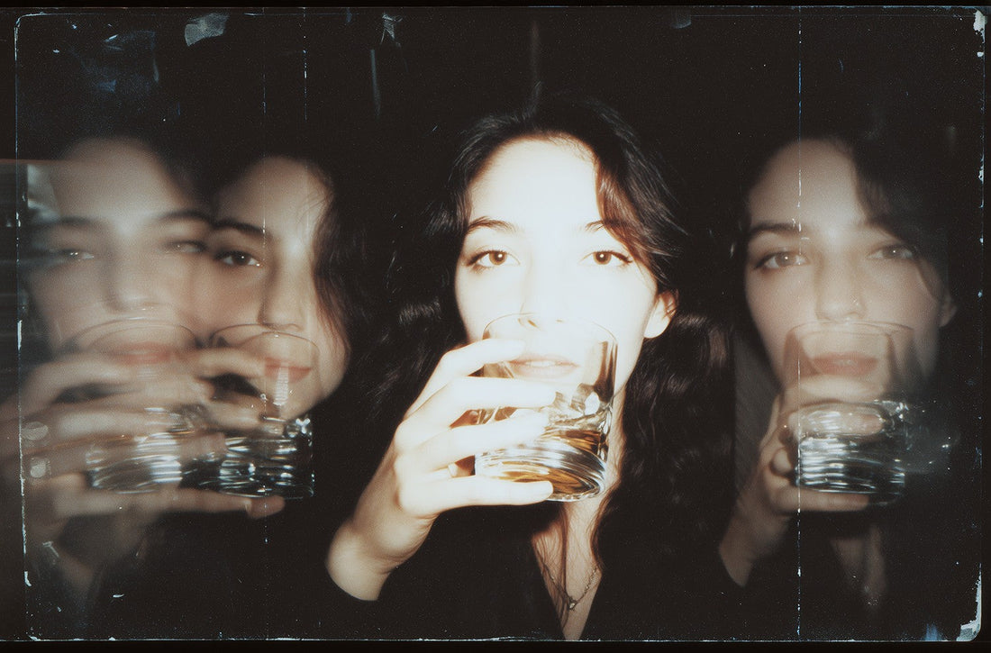 A luxurious display of premium Brandy and Cognac bottles side-by-side, illustrating the main difference between the two classic spirits.