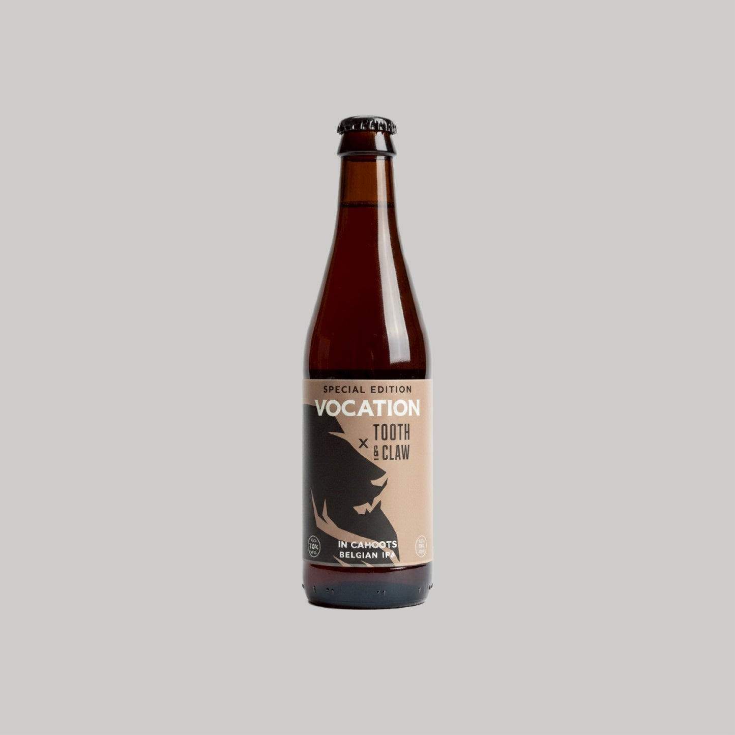 Vocation x Tooth & Claw In Cahoots Belgian IPA Bottle 330ml 7.0% - Time2Drink