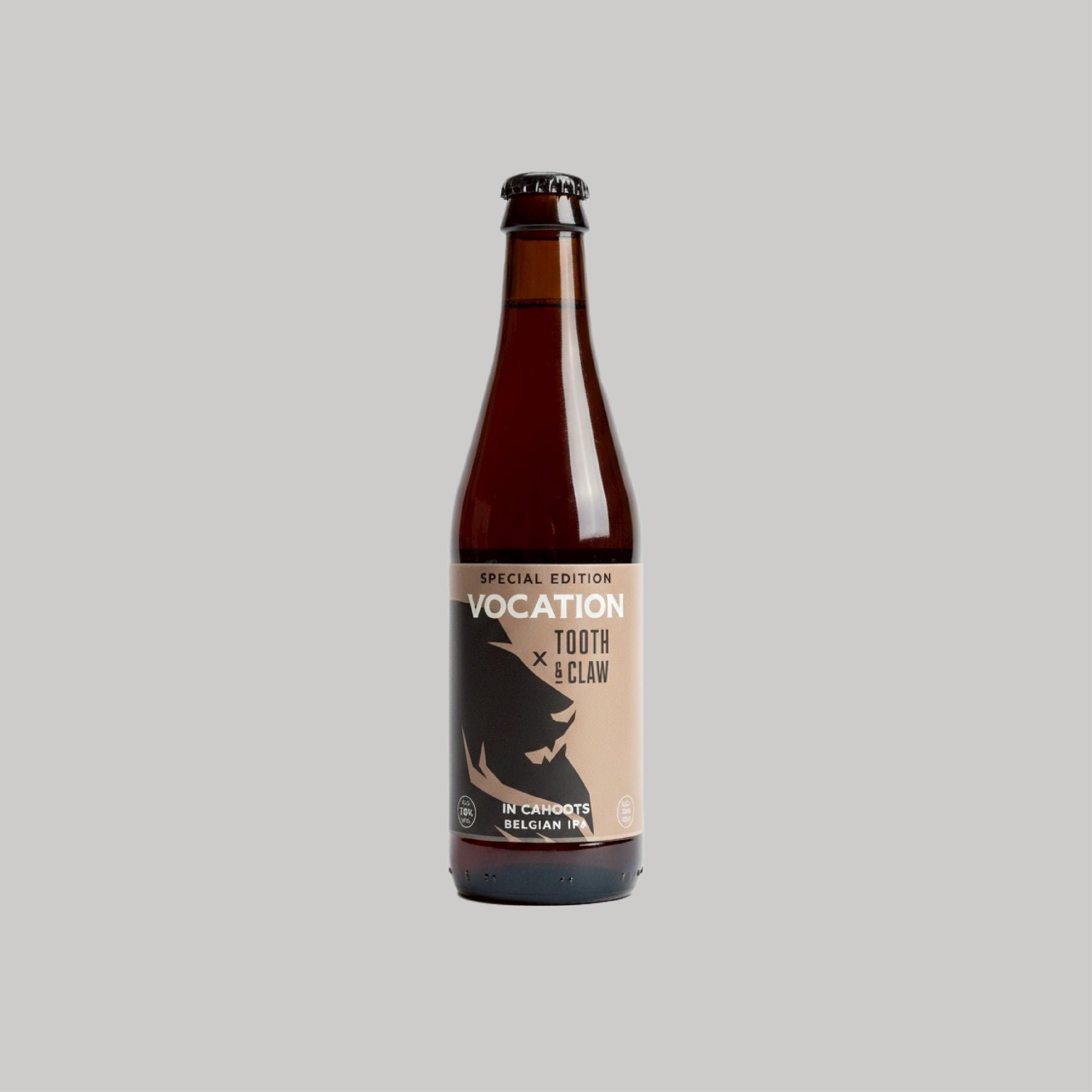 Vocation x Tooth & Claw In Cahoots Belgian IPA Bottle 330ml 7.0% - Time2Drink