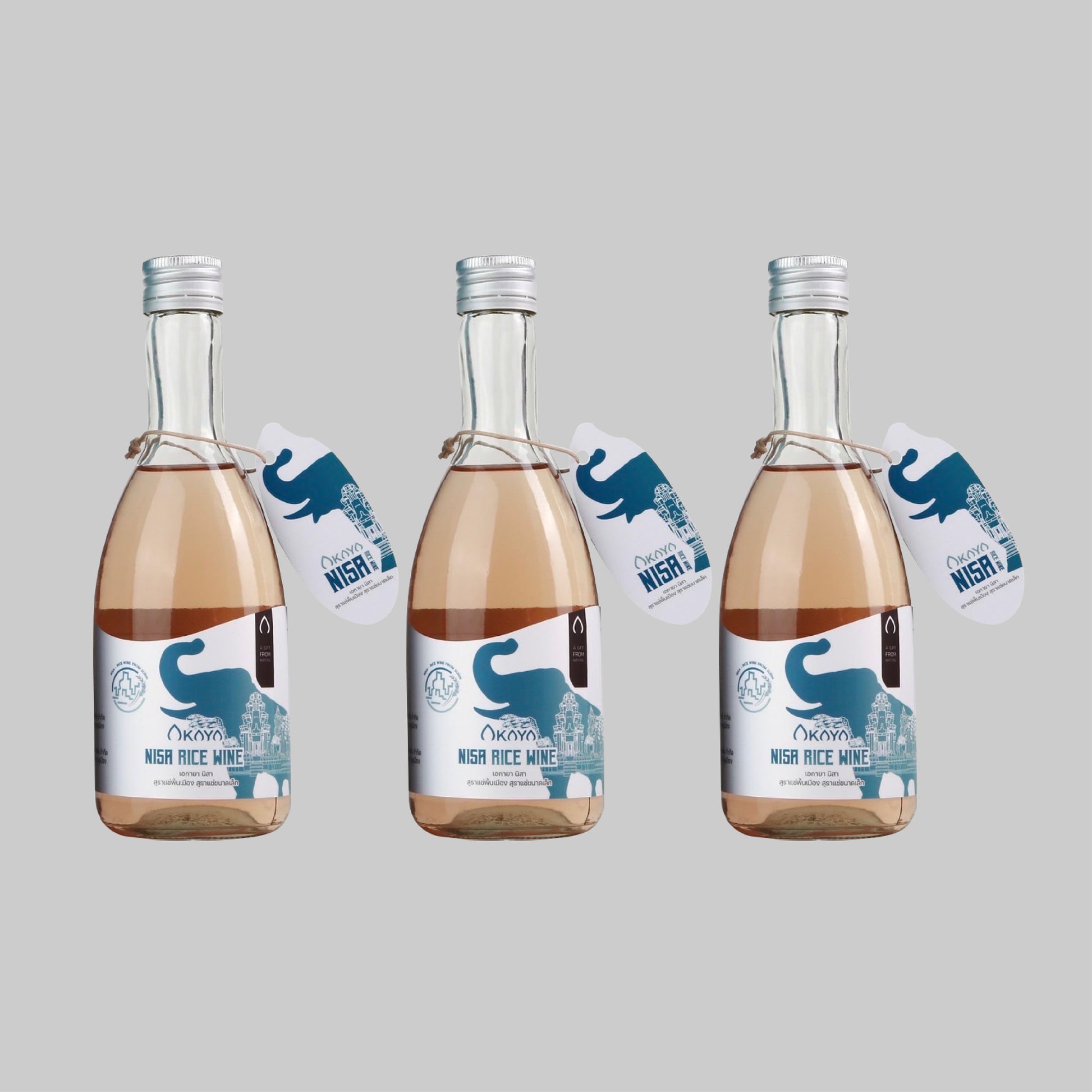 Akaya Nisa Thai Craft Sato 350ml 10.0% (Pack of 3) - Time2Drink