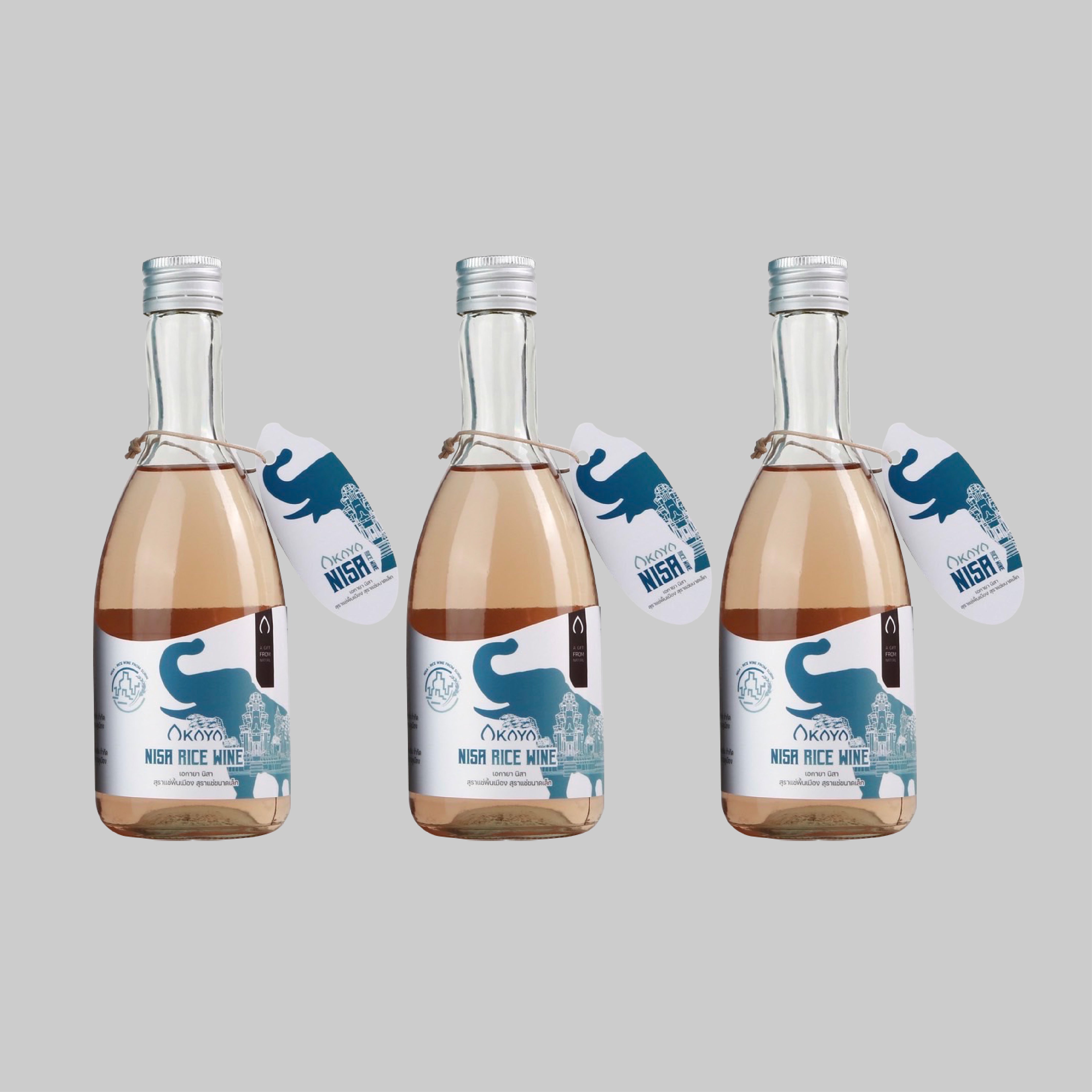 Akaya Nisa Thai Craft Sato 350ml 10.0% (Pack of 3) - Time2Drink