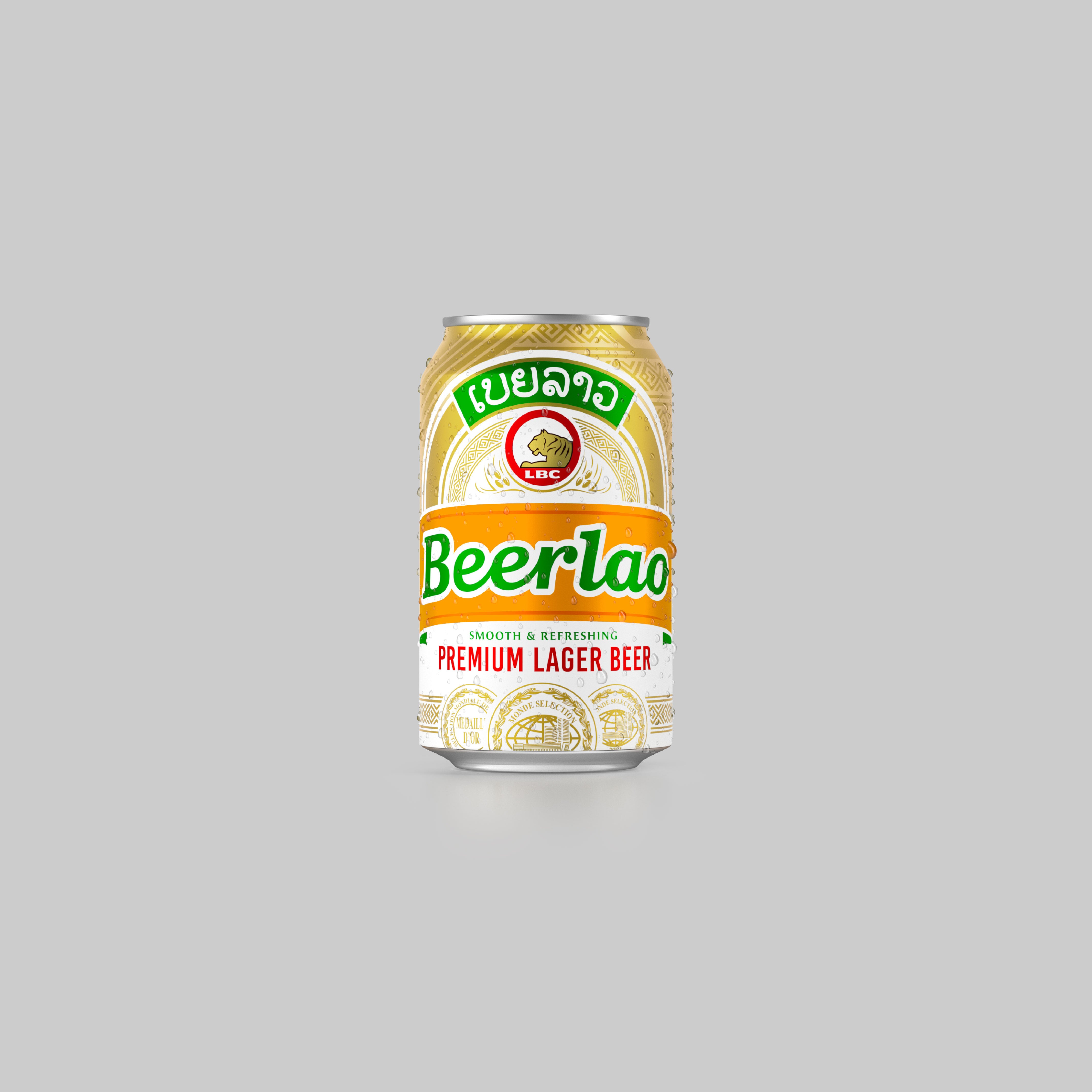 Beerlao Lager Can 330ml 5.0% | Time2Drink