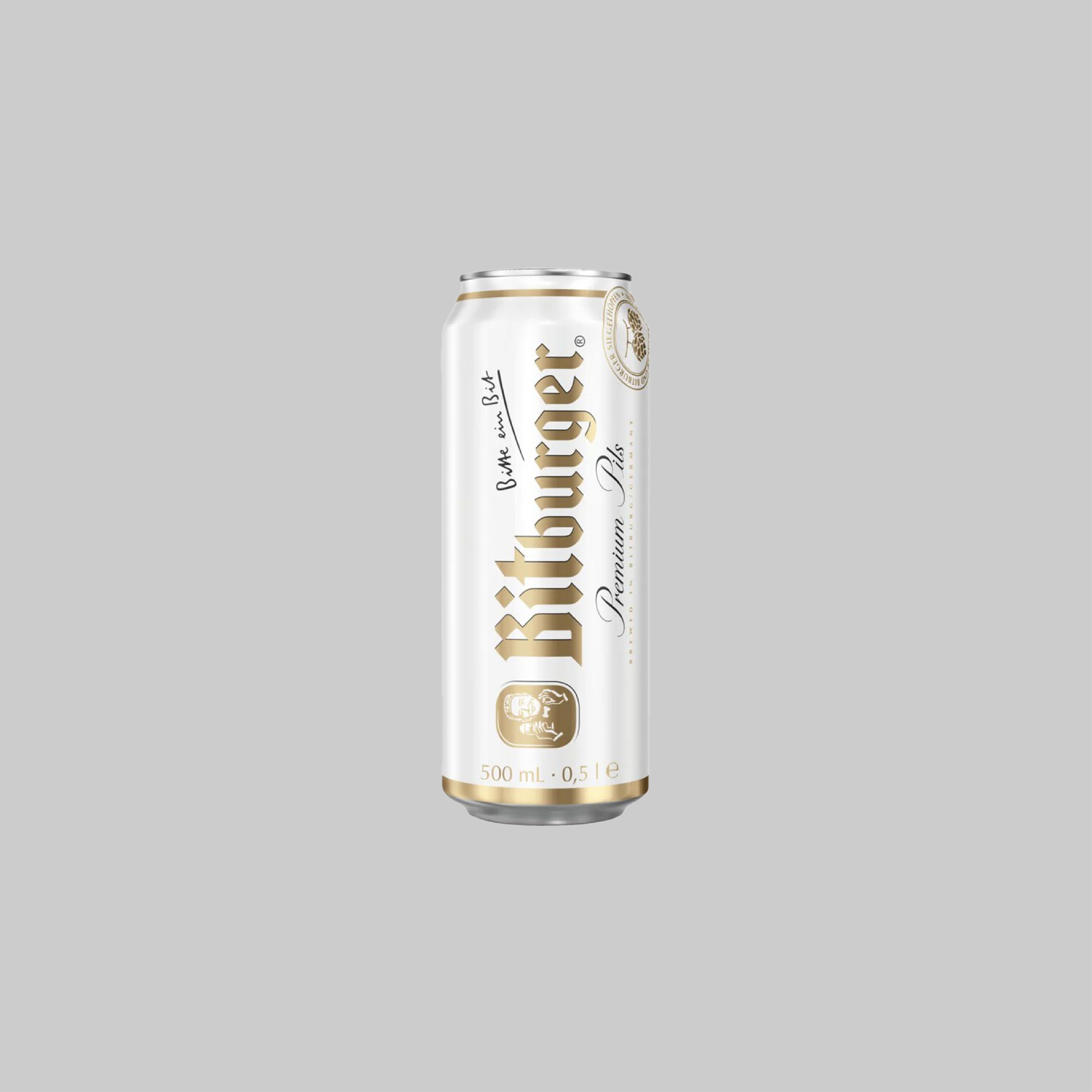 Bitburger Pilsner Can 500ml 4.8% | Time2Drink