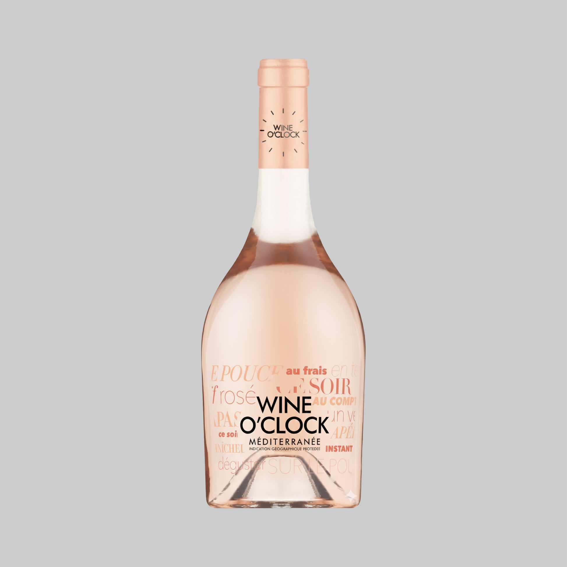 Castel Frères Wine O'Clock Rosé IGP Méditerranée 2023 750ml 12.5% | Time2Drink
