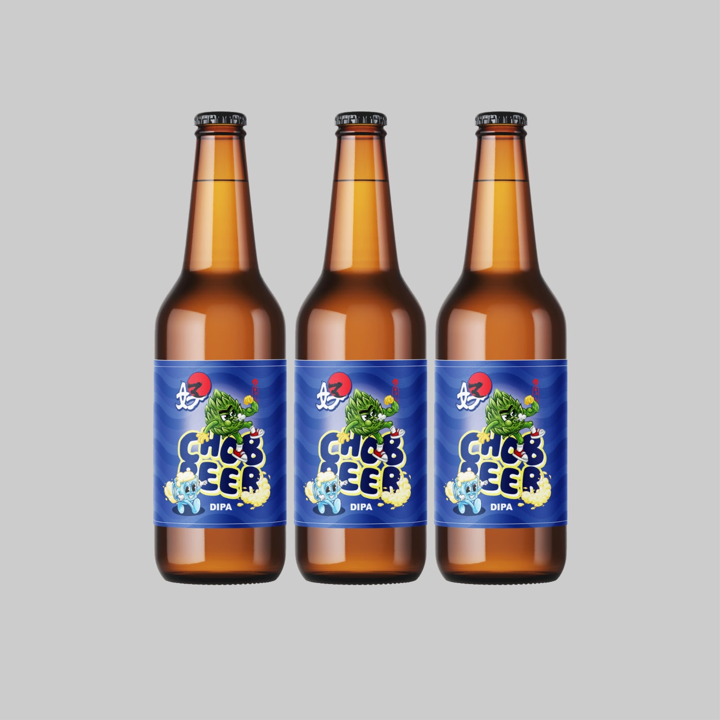 Chobbeer Double IPA Bottle 330ml 8.0% (Pack of 3) - Time2Drink