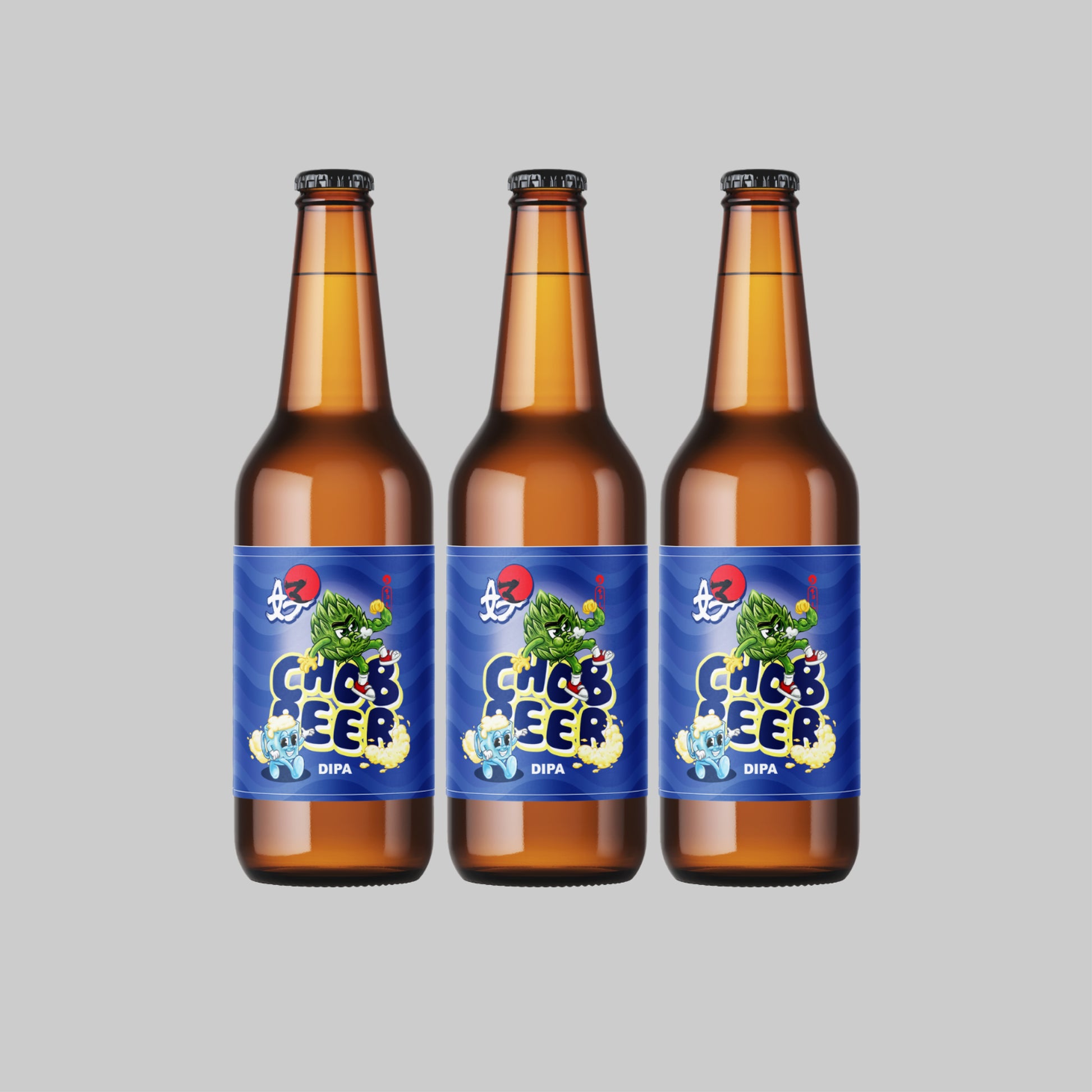 Chobbeer Double IPA Bottle 330ml 8.0% (Pack of 3) - Time2Drink