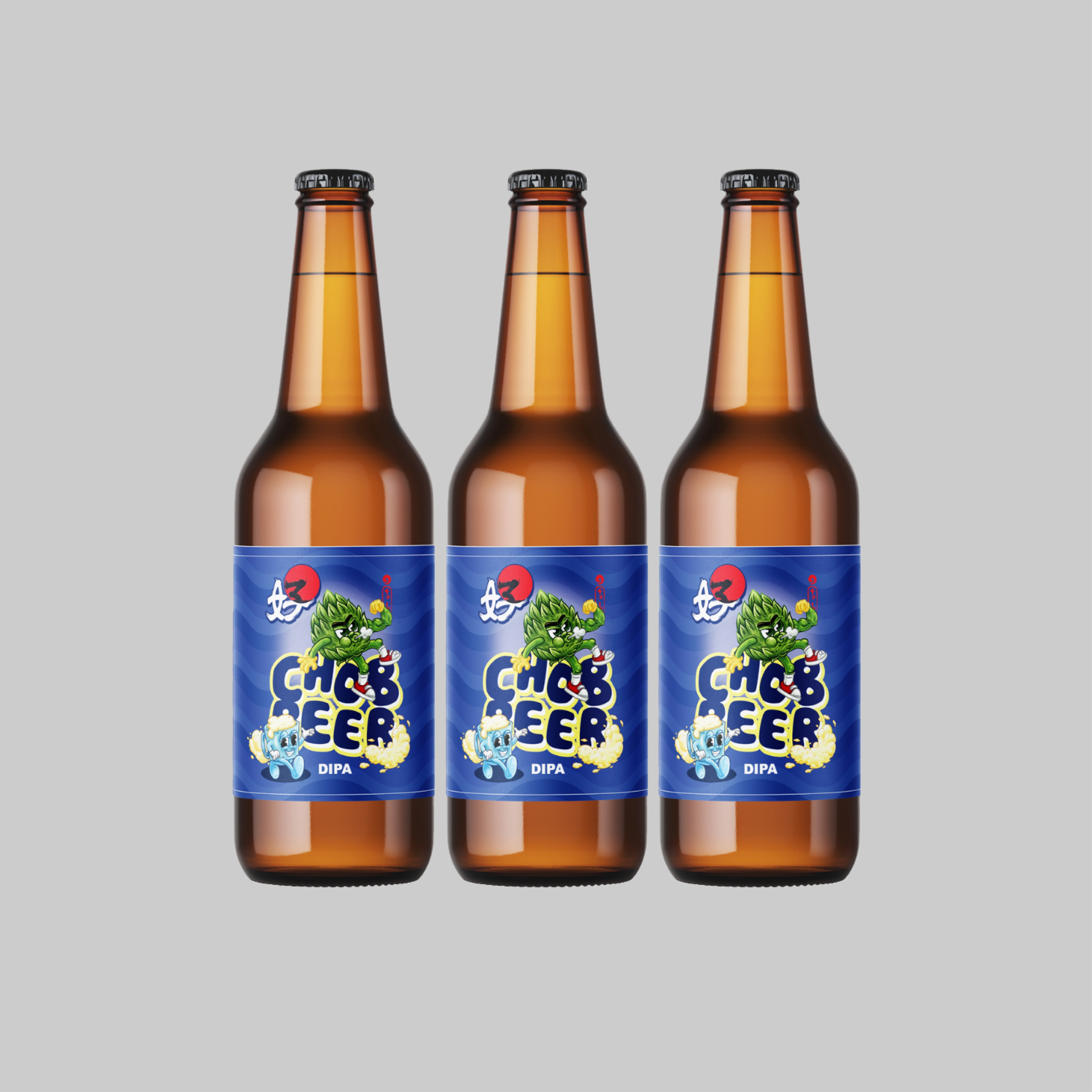 Chobbeer Double IPA Bottle 330ml 8.0% (Pack of 3) - Time2Drink