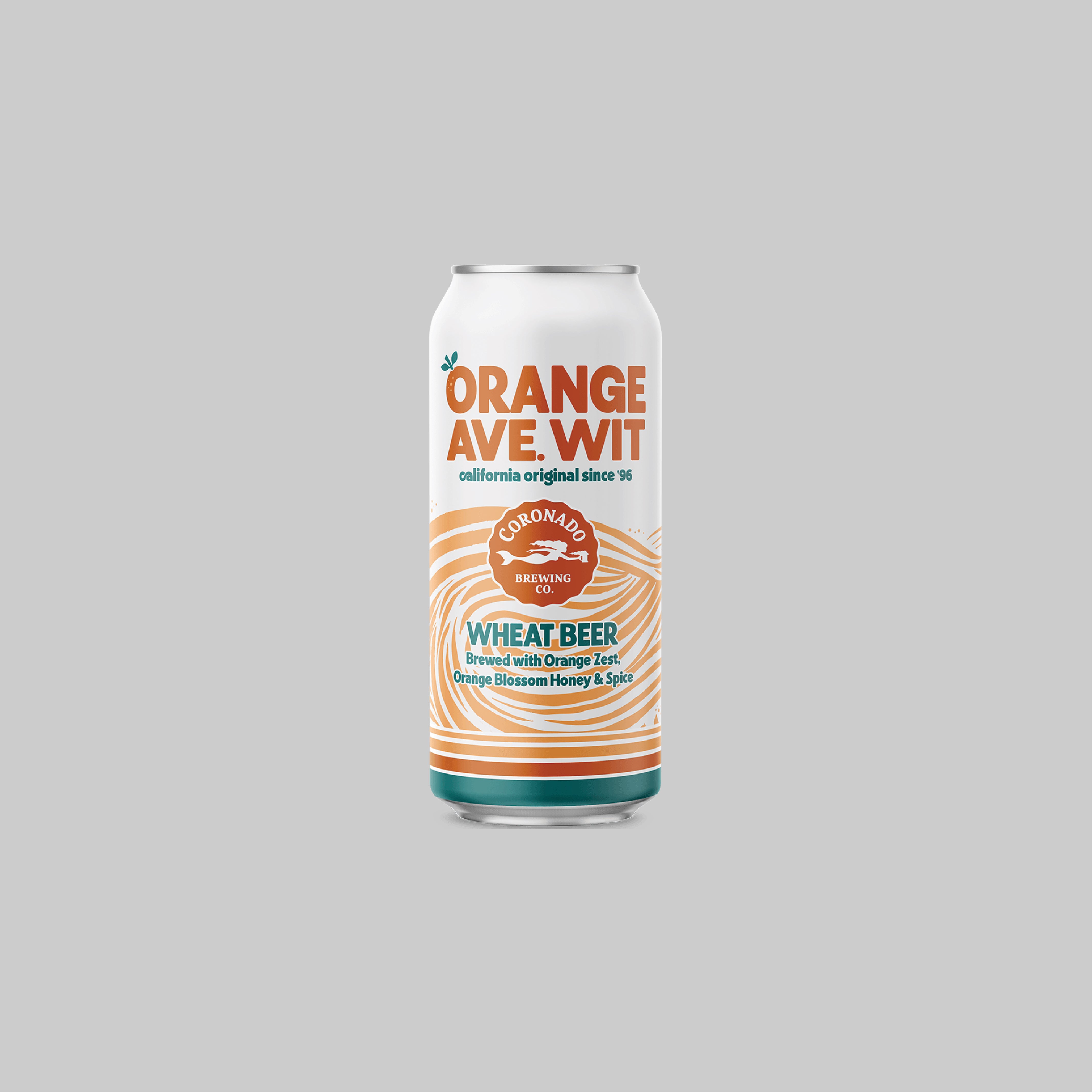 Coronado Orange Ave. Wit Wheat Beer Can 473ml 5.2% - Time2Drink