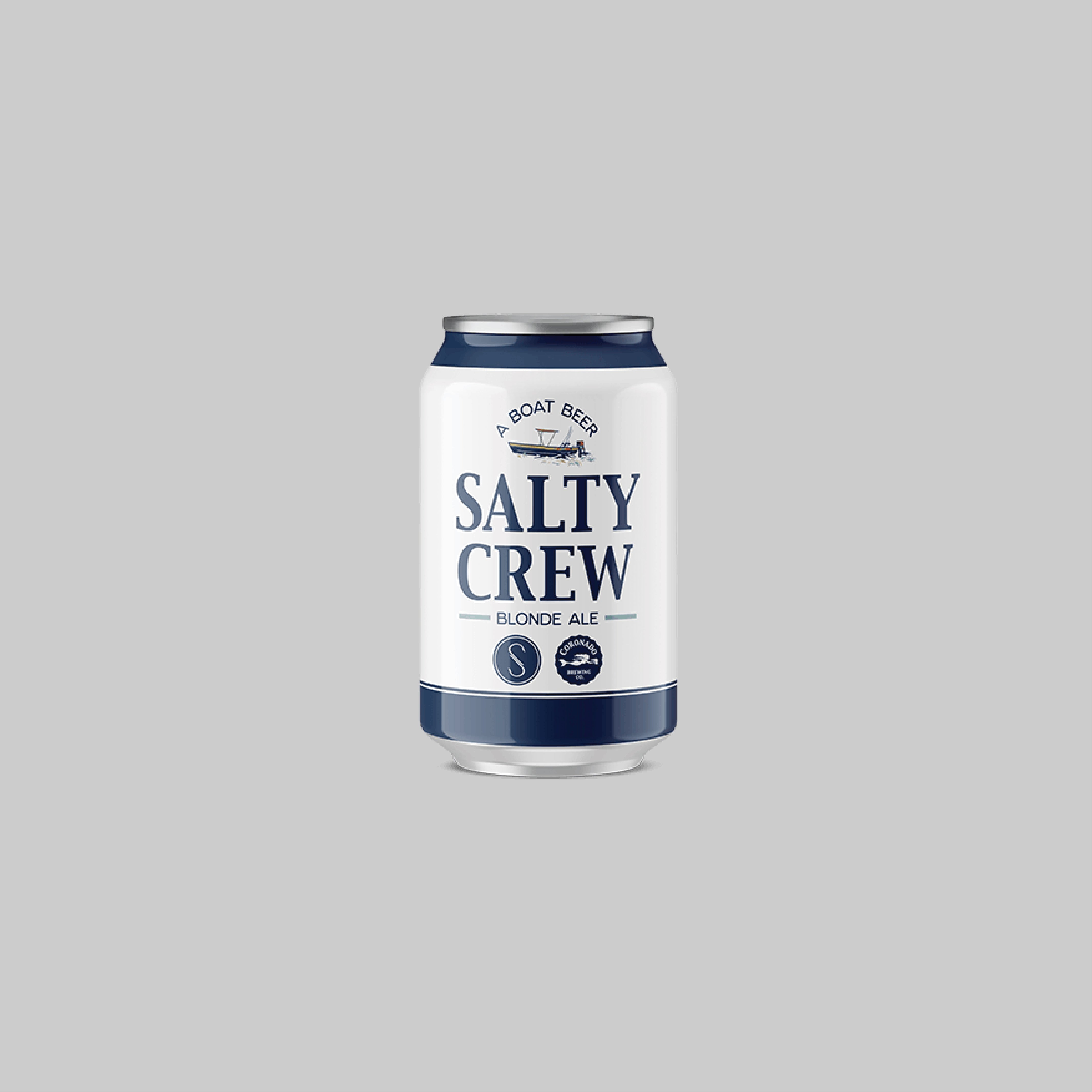 Coronado Salty Crew Blonde Ale Can 355ml 4.5% - Time2Drink