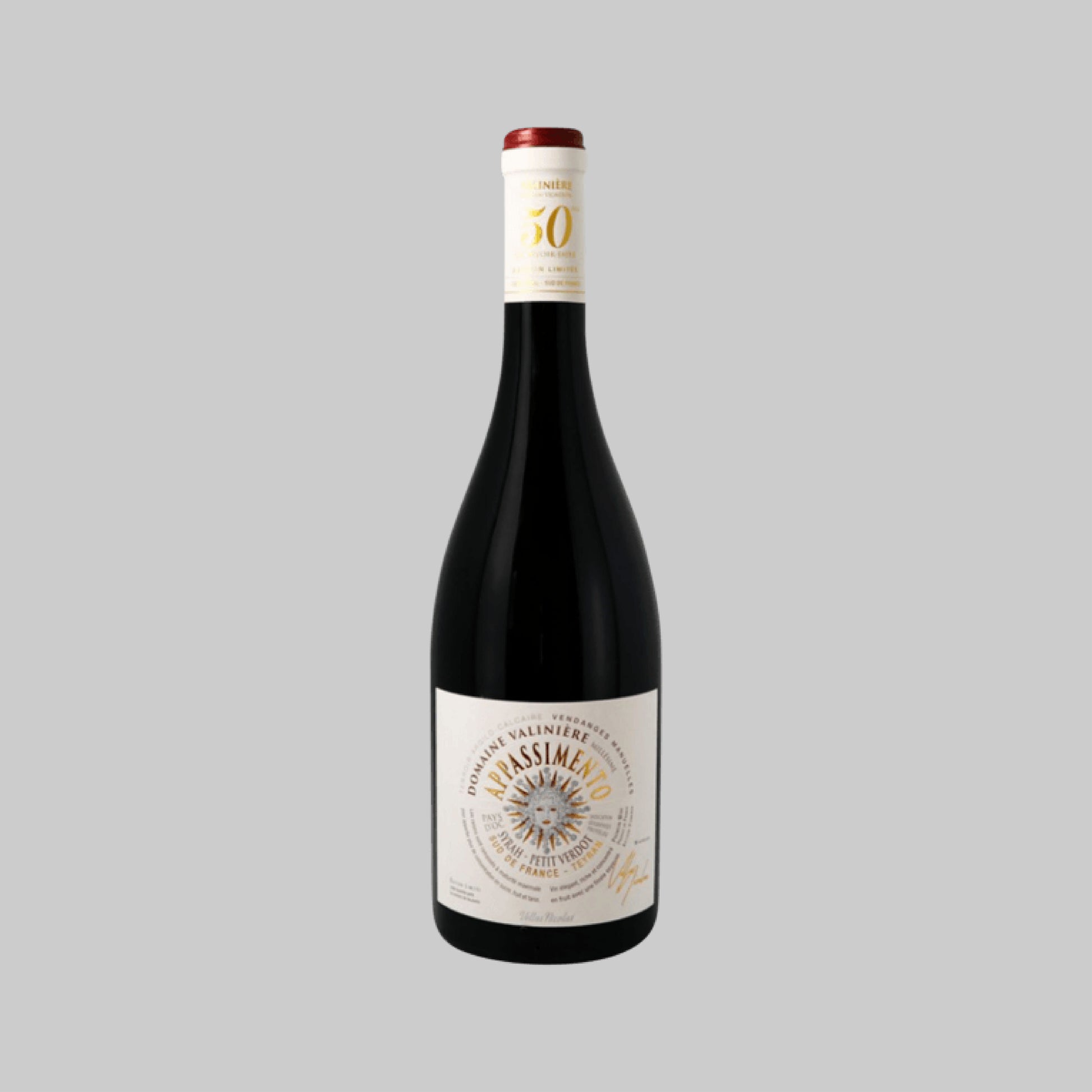 Domaine Valinière Appassimento Syrah–Petit Verdot Pays d’Oc IGP 2020 750ml 15.0% | Time2Drink