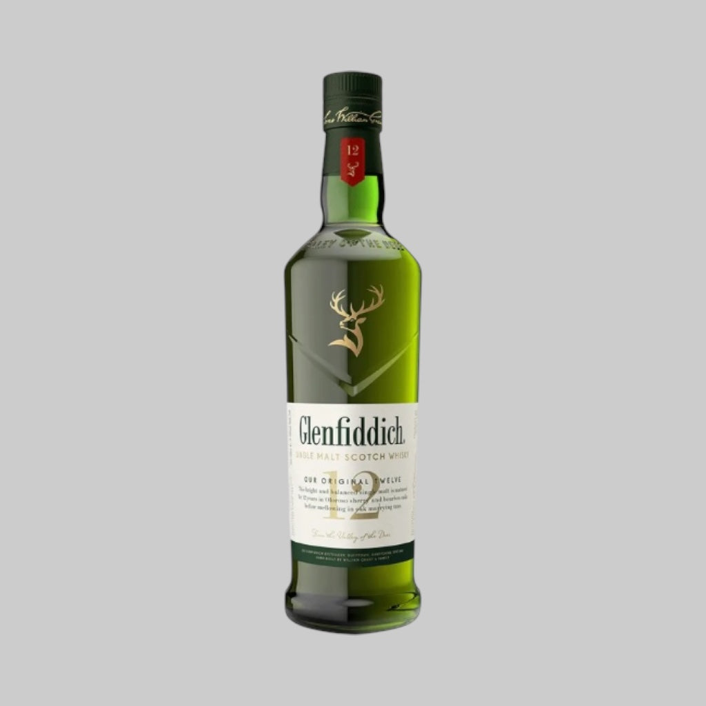 Glenfiddich 12 Year Old Single Malt Scotch Whisky 700ml 40.0% | Time2Drink