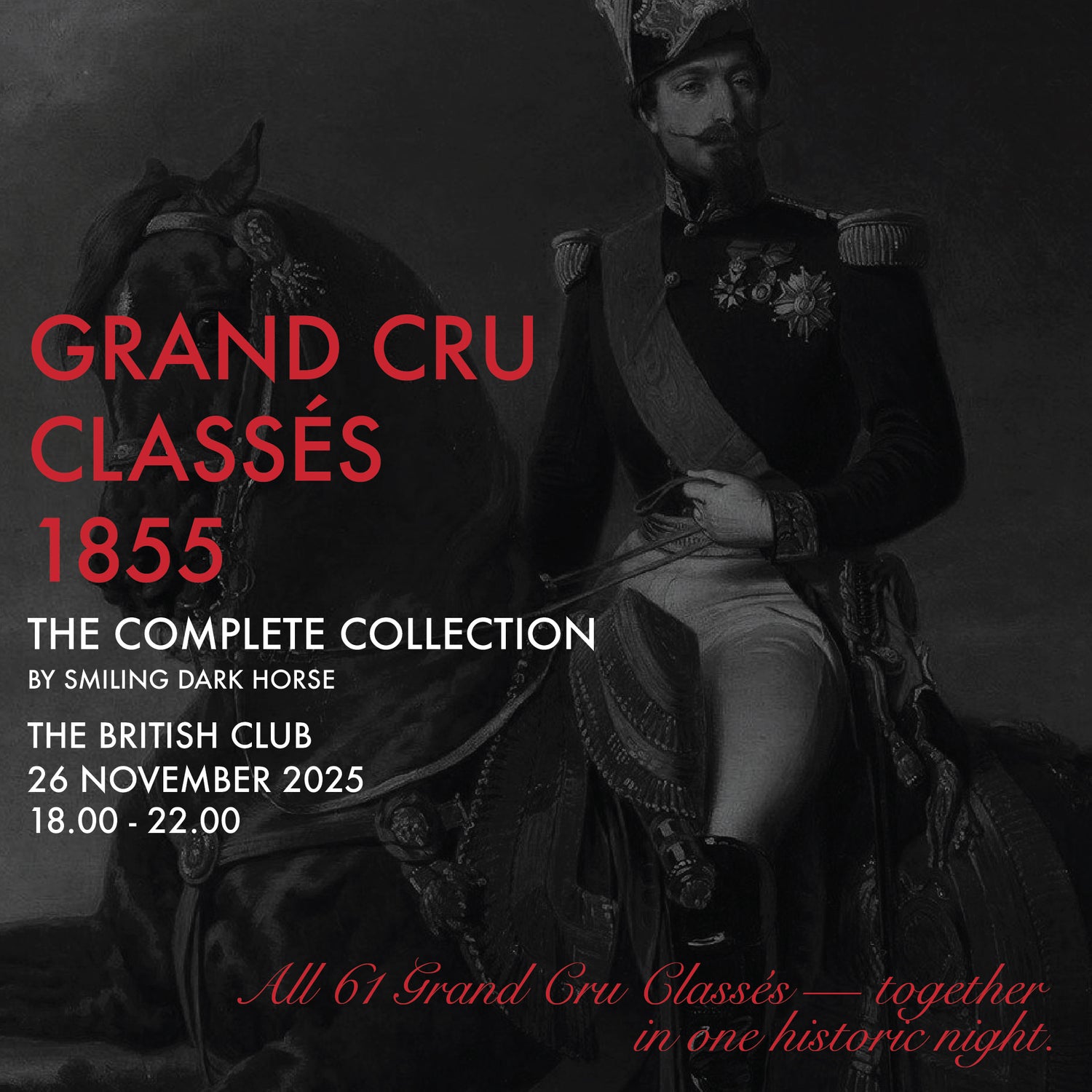 Grand Cru Classés 1855 – The Complete Collection by Smiling Dark Horse | Time2Drink