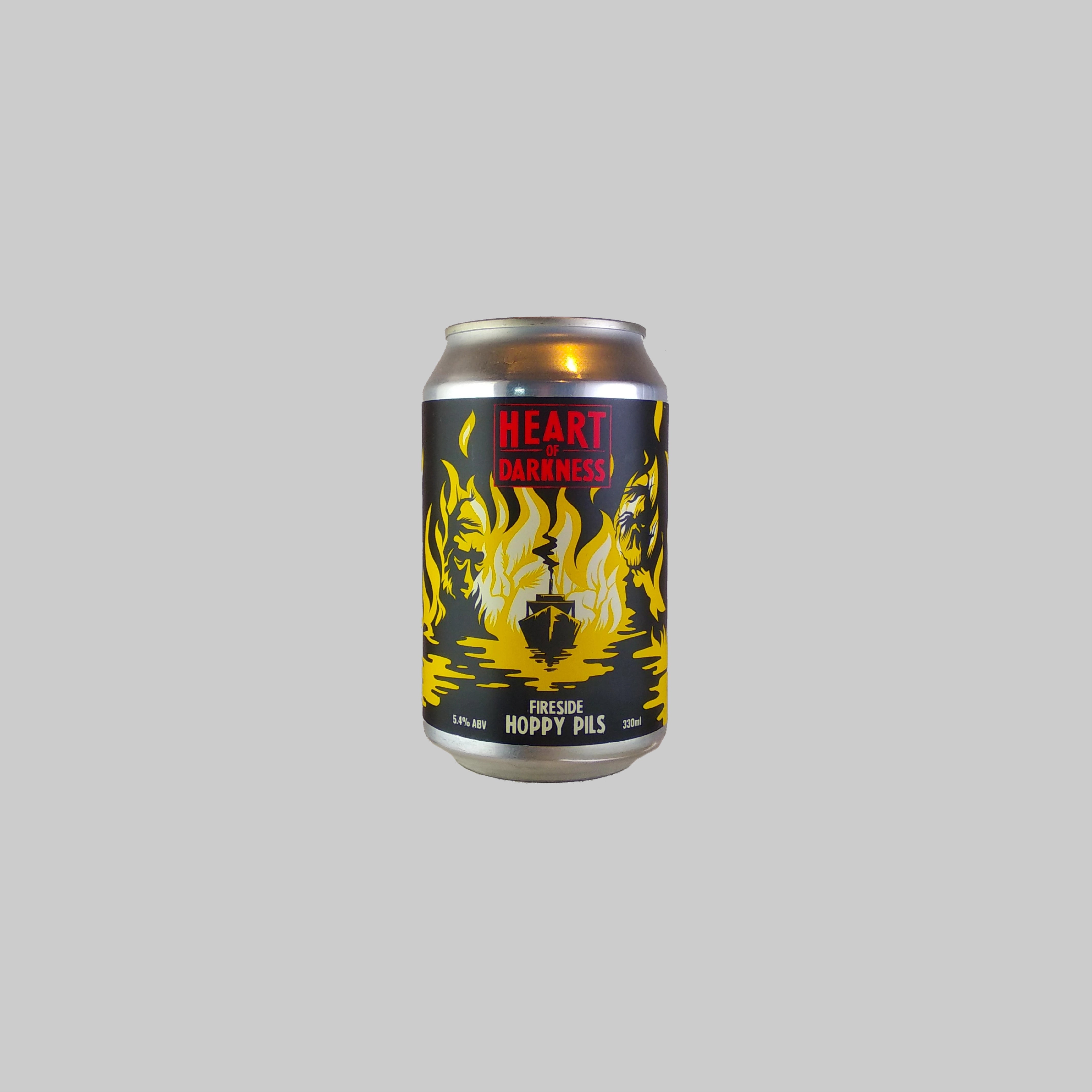 Heart Of Darkness Fireside Hoppy Pils Can 330ml 5.4% - Time2Drink