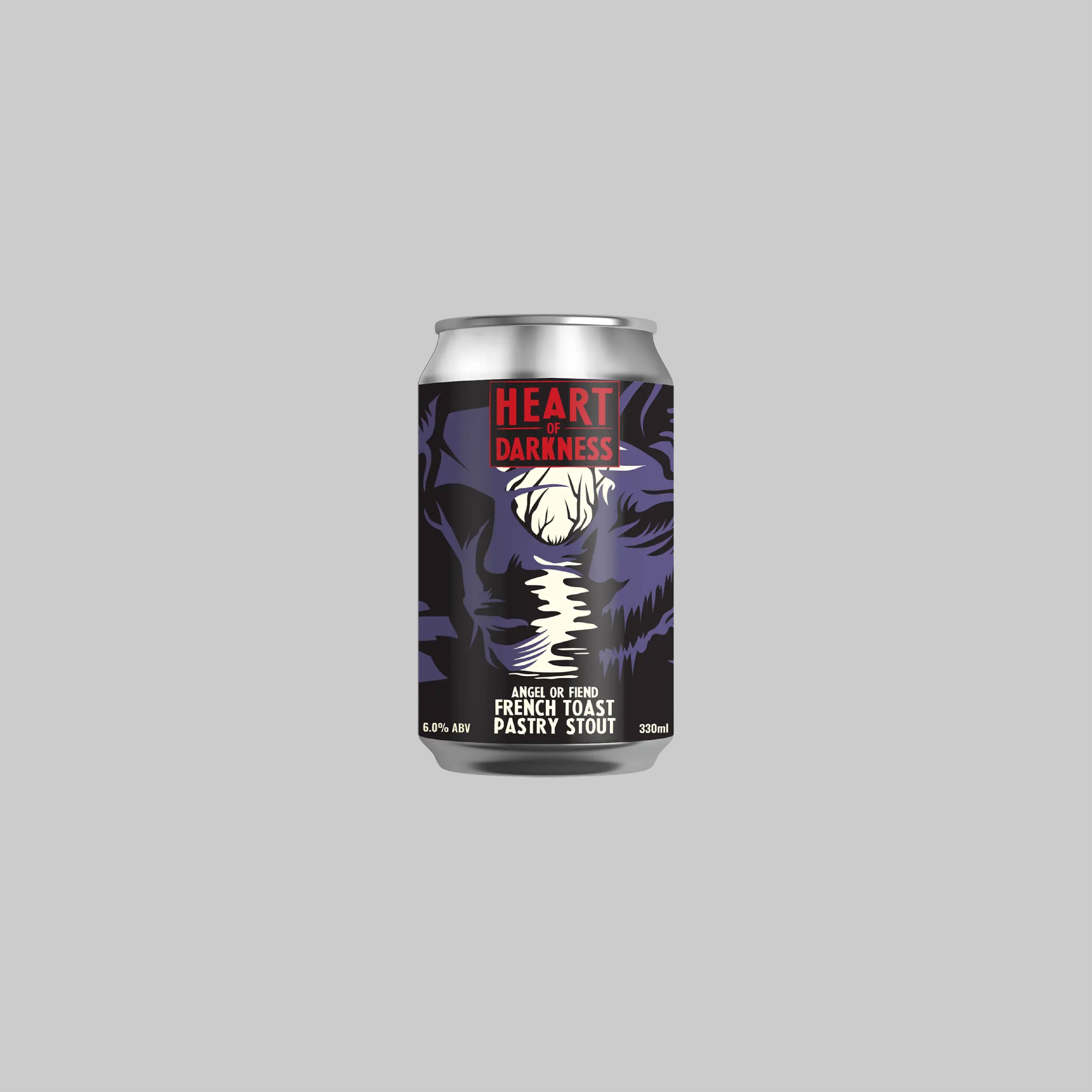 Heart Of Darkness French Toast Pastry Stout Can 330ml 6.0% | Time2Drink