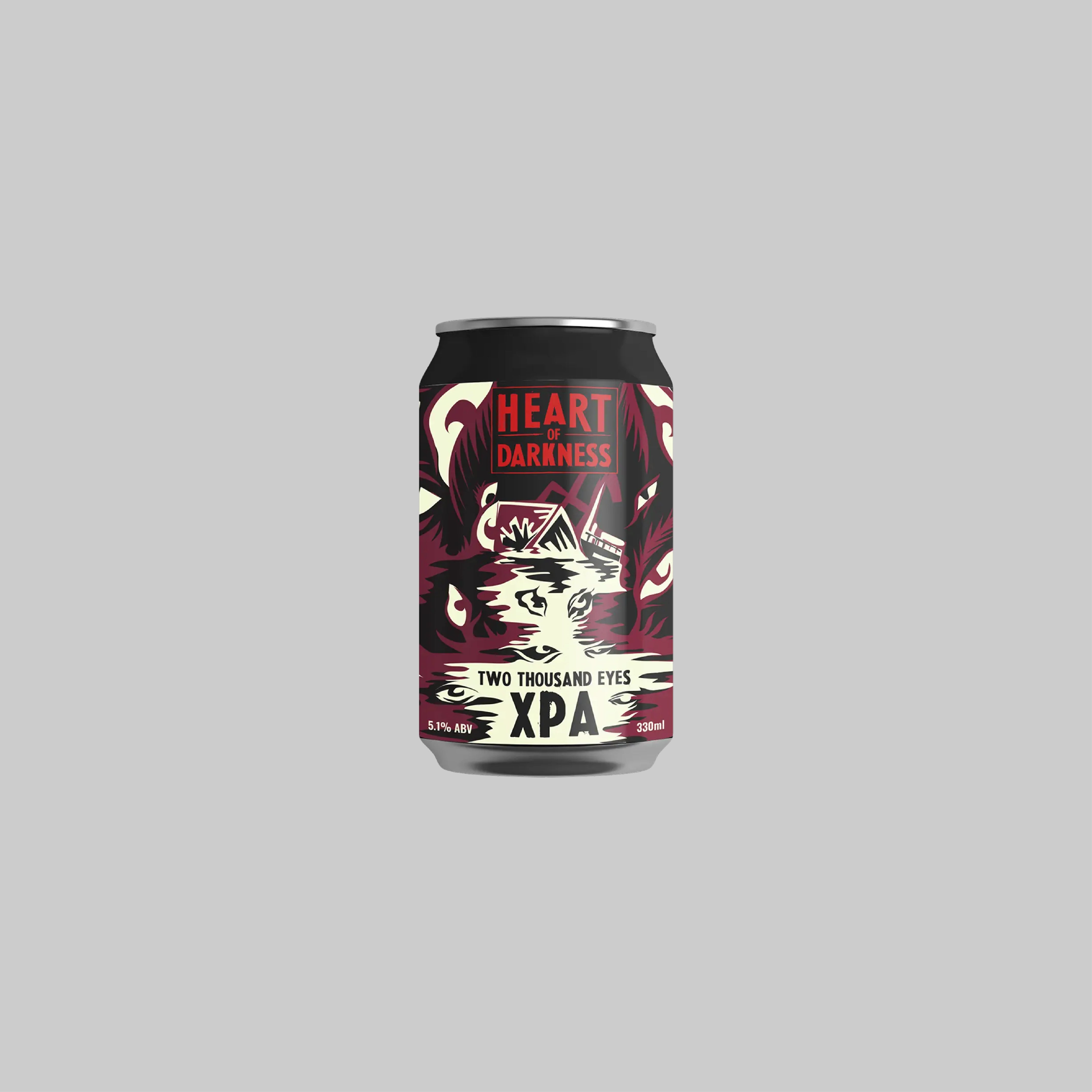 Heart Of Darkness Hops Two Thousand Eyes XPA Can 330ml 5.1% - Time2Drink