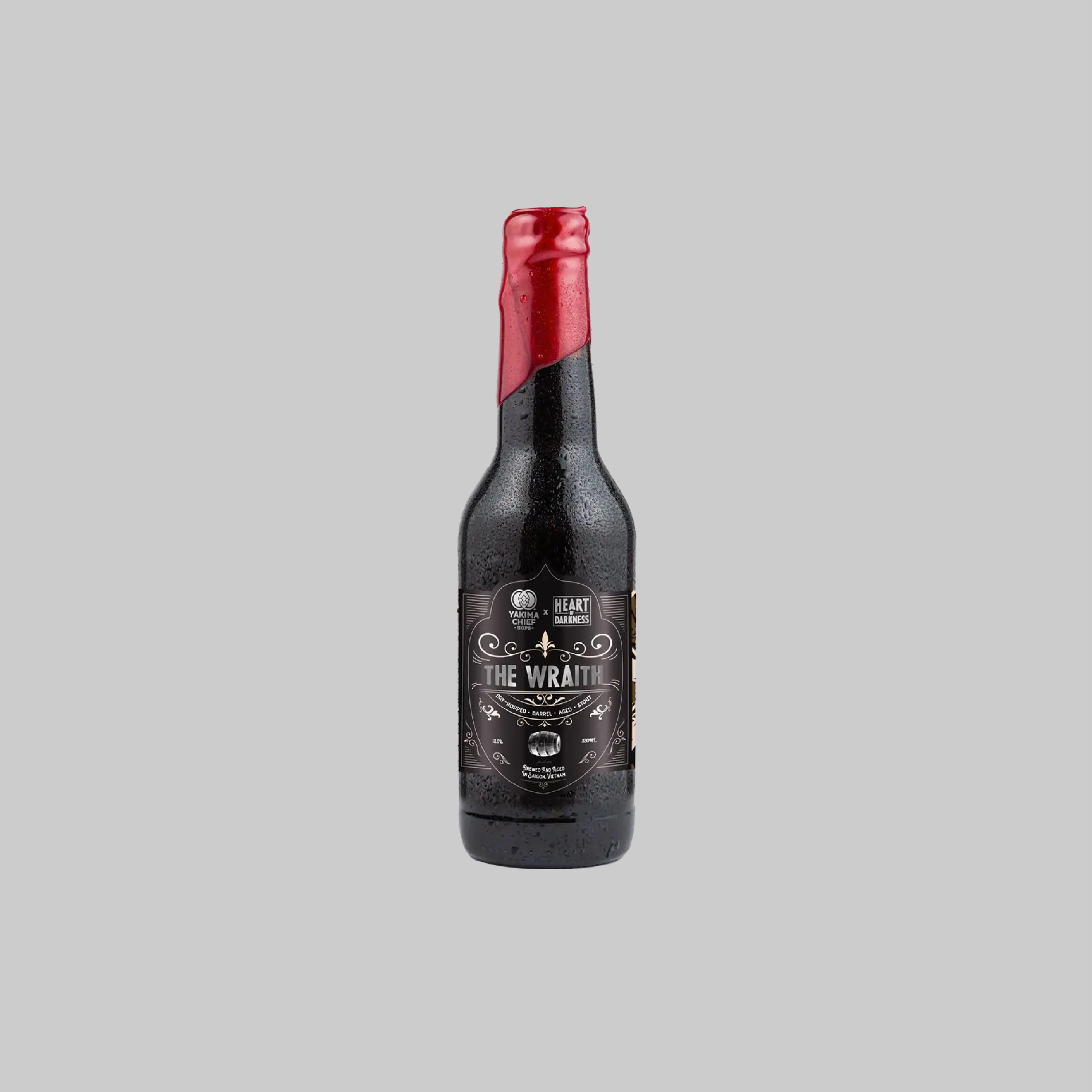Heart Of Darkness Yakima Chief x HOD The Wraith Dry-Hopped Barrel Aged Stout Bottle 330ml 13.0% - Time2Drink