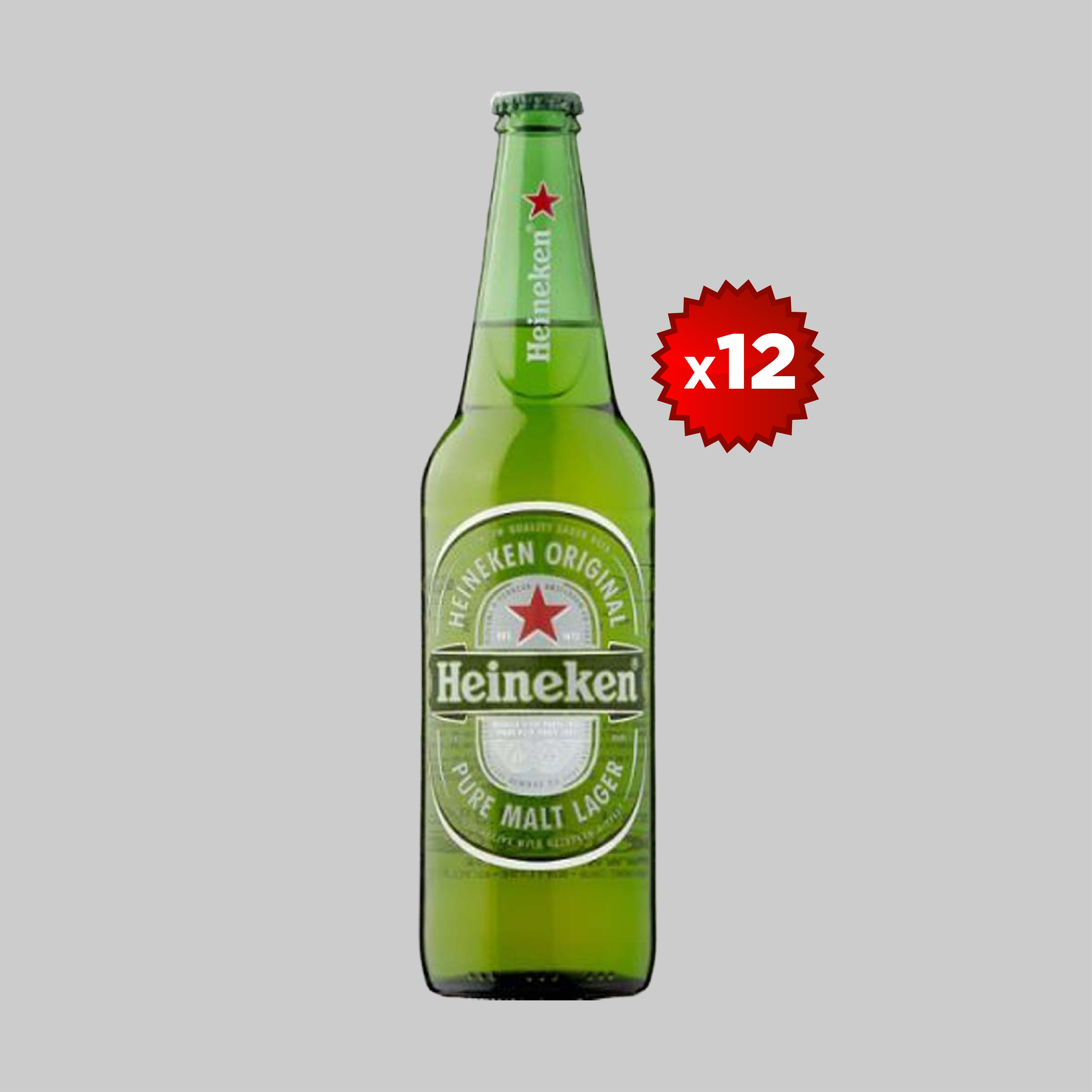 Heineken Large Bottle 12x620ml 5.0% | Time2Drink