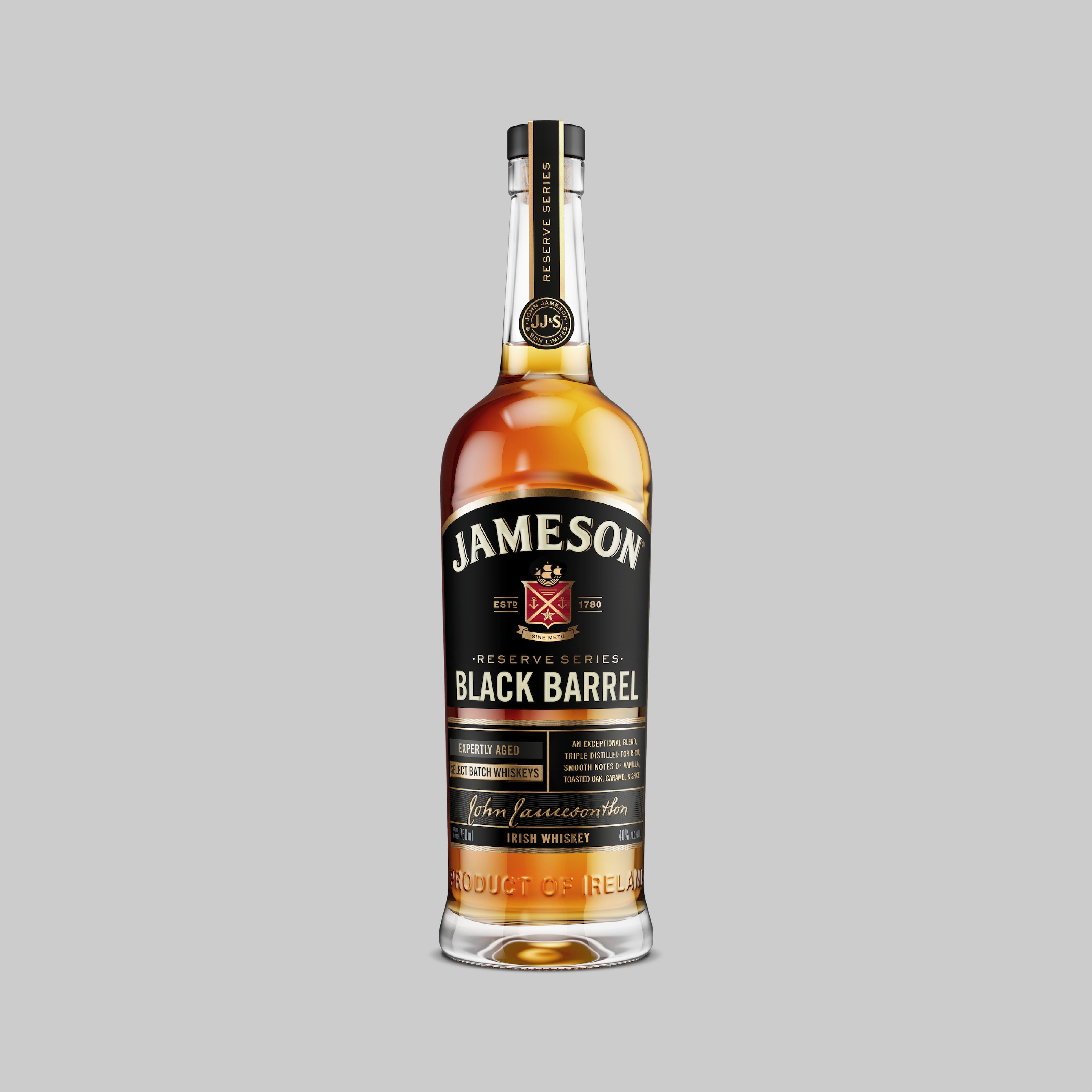 Jameson Black Barrel Irish Whiskey 700ml 40.0% | Time2Drink