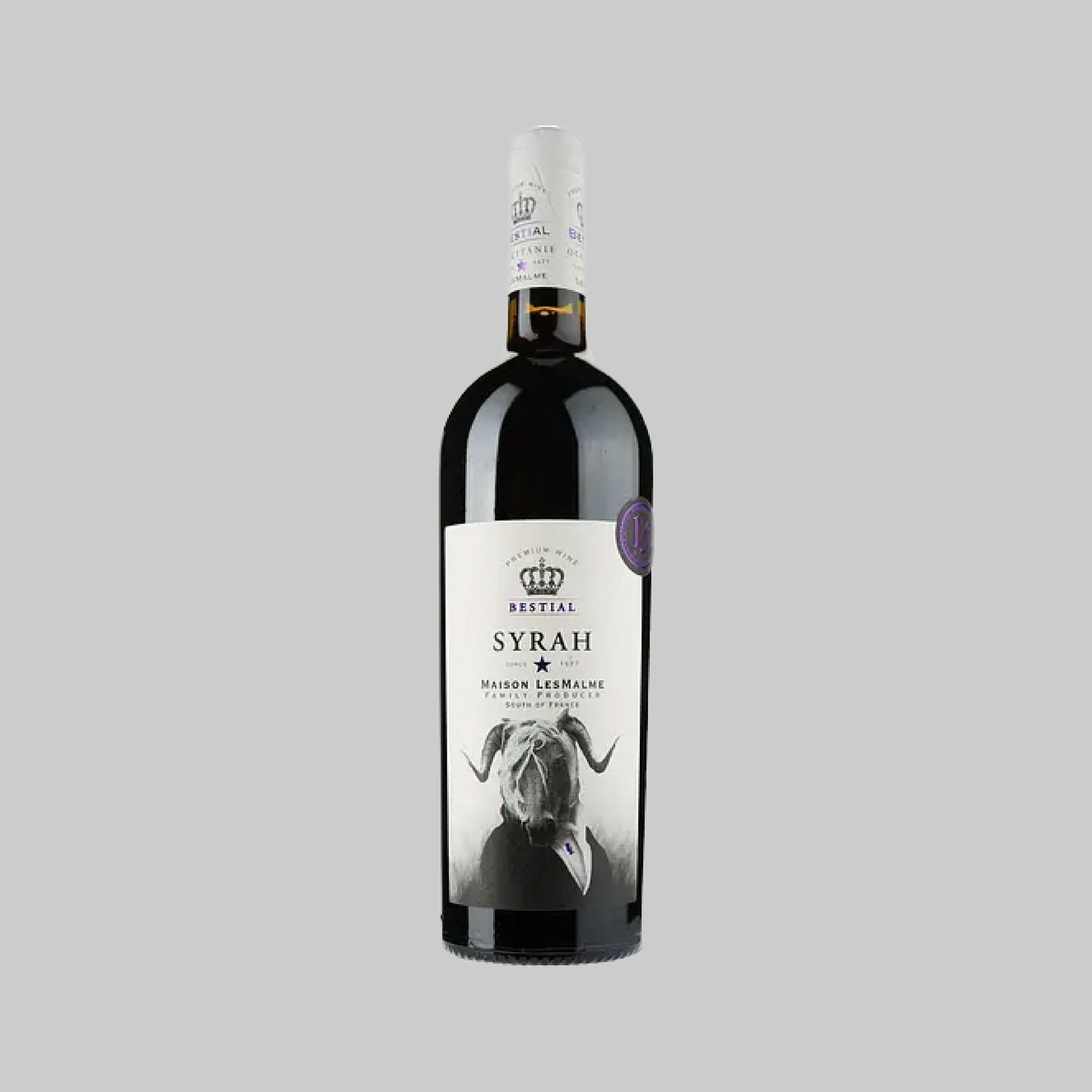 Maison Lesmalme Bestial Syrah IGP Pays d’Oc 2021 750ml 13.5% | Time2Drink