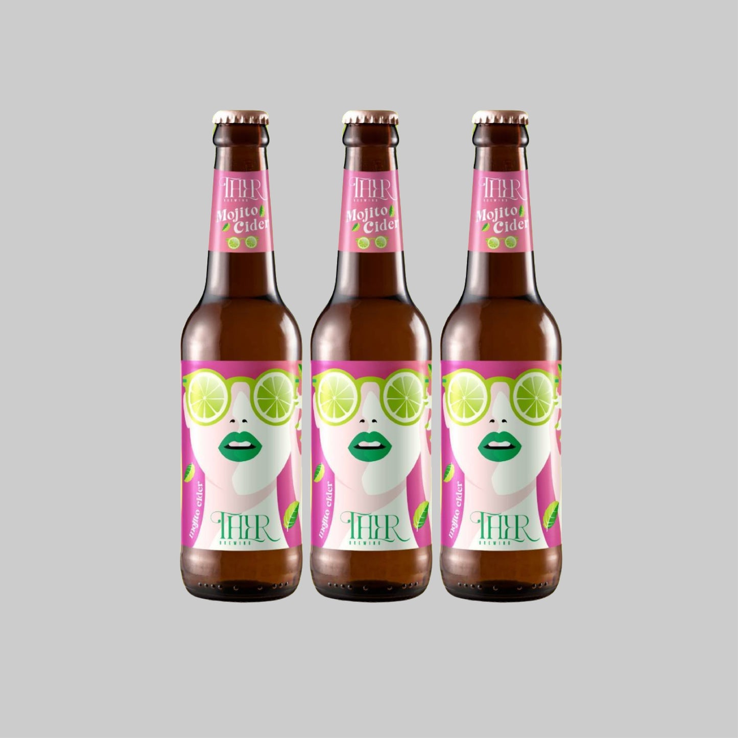 Ther Mojito Cider Bottle 330ml 4.8% (Pack of 3) - Time2Drink