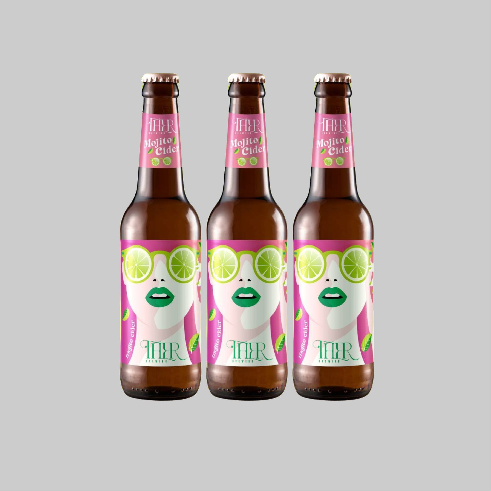 Ther Mojito Cider Bottle 330ml 4.8% (Pack of 3) - Time2Drink
