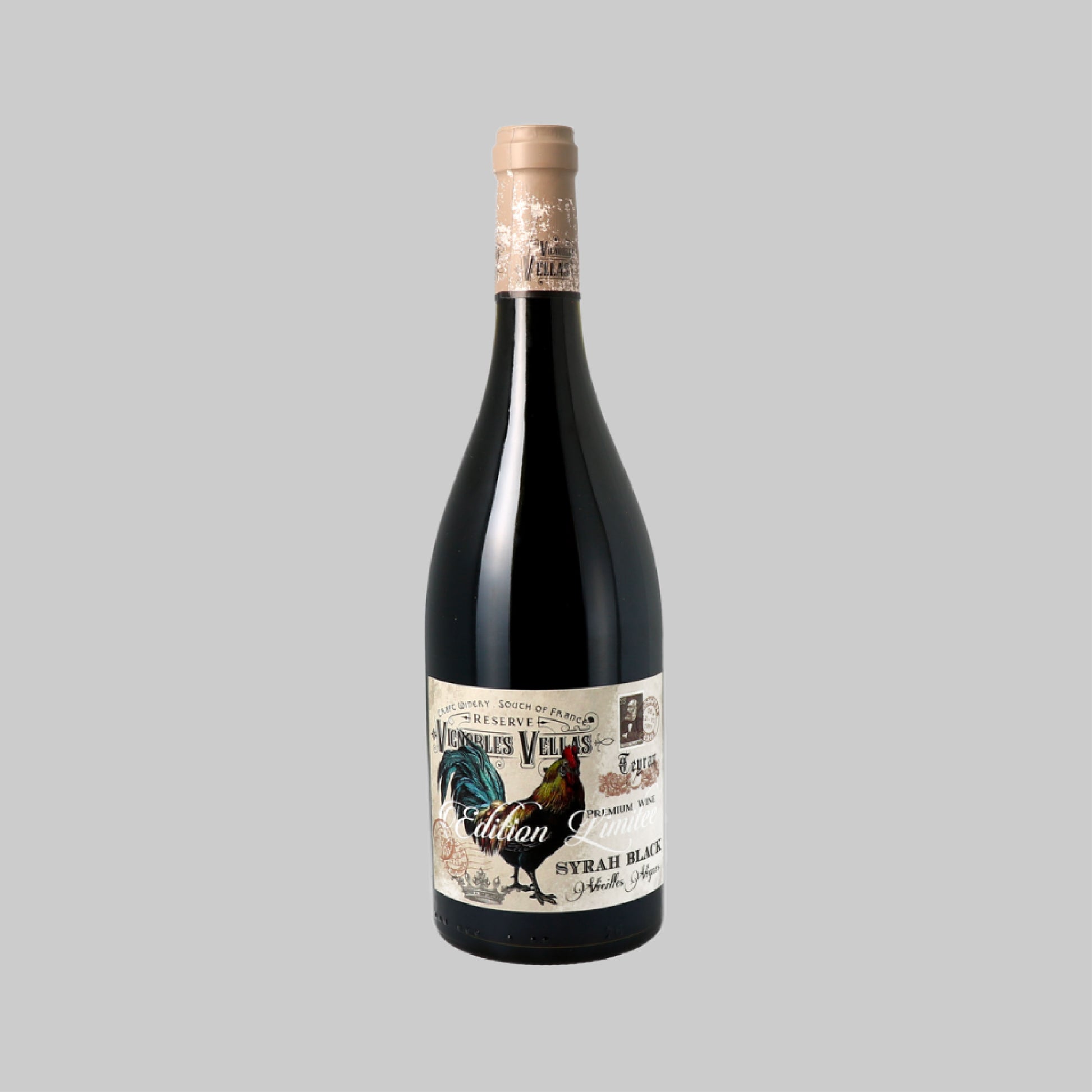 Vignobles Vellas Le Coq Cabernet Franc IGP Pays d’Oc 2020 750ml 15.0% | Time2Drink