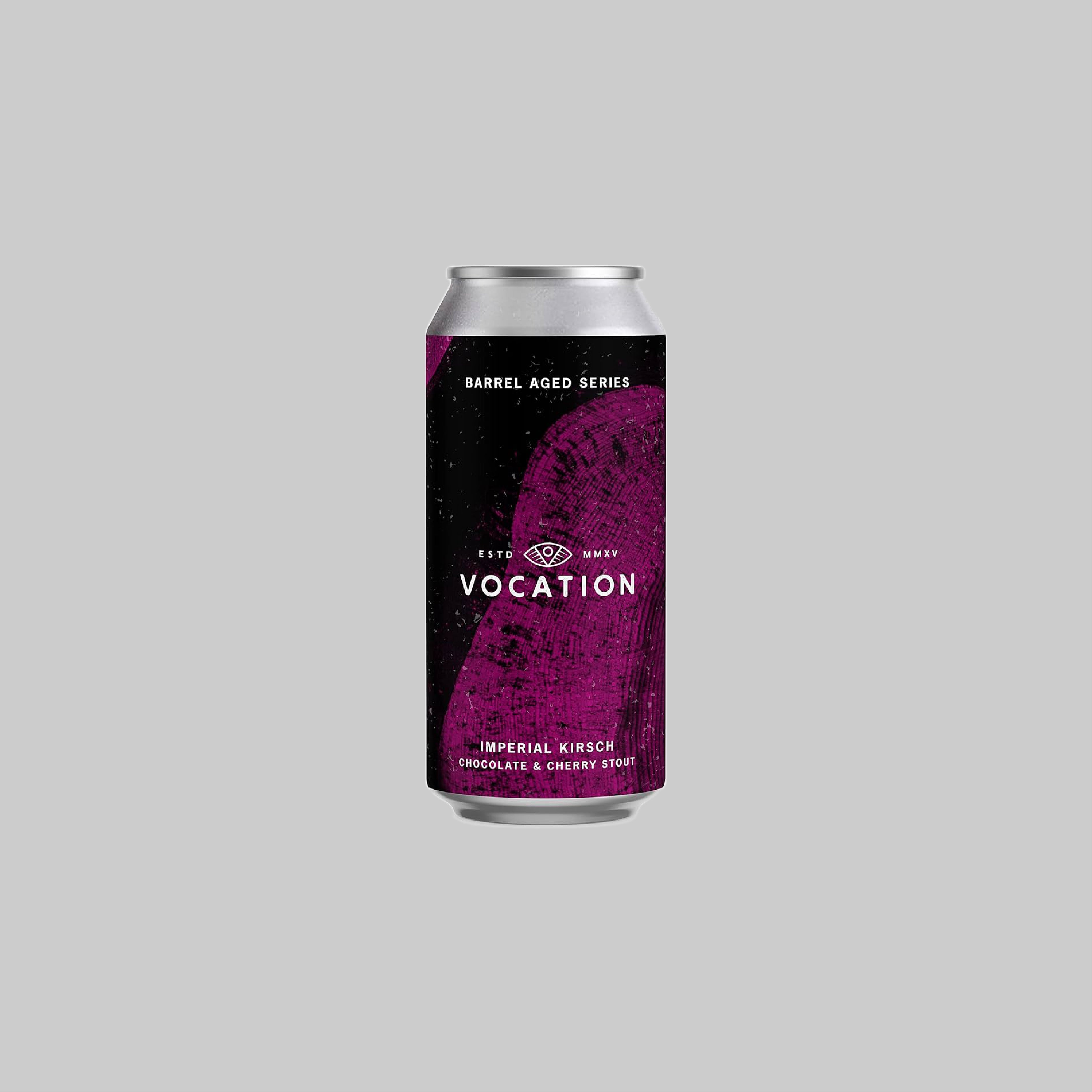 Vocation Imperial Kirsch Chocolate & Cherry Stout Can 440ml 11.0% - Time2Drink