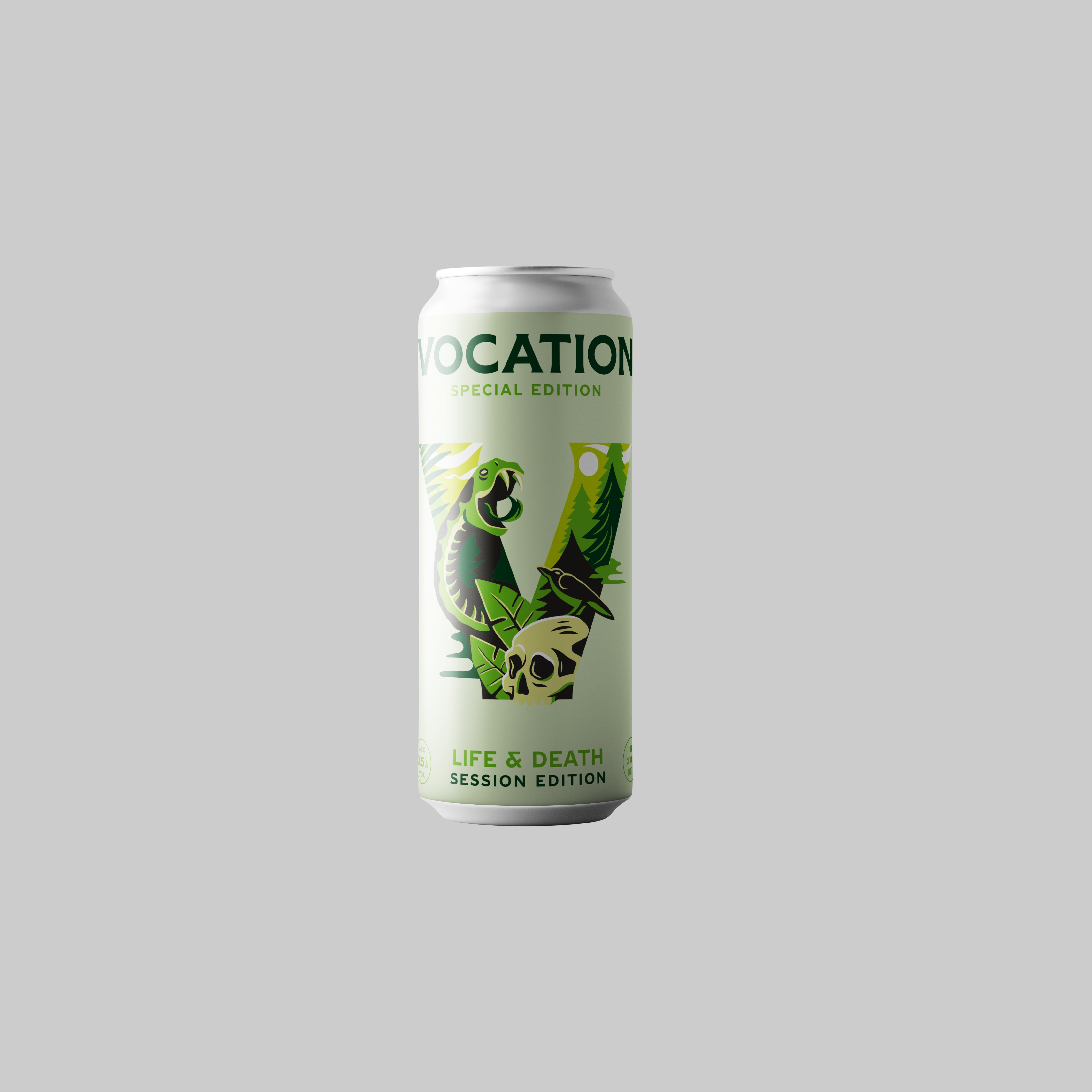 Vocation Life & Death Session Edition Session IPA Can 440ml 3.5% - Time2Drink